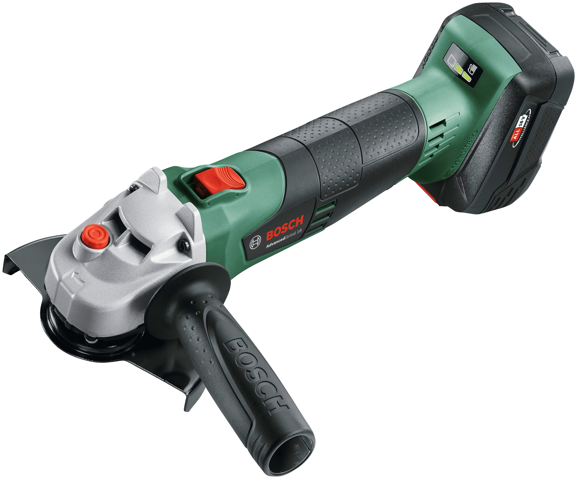 Bosch Home & Garden Akku-Winkelschleifer »AdvancedGrind 18 + SystemBox«, inkl Akku und Ladegerät