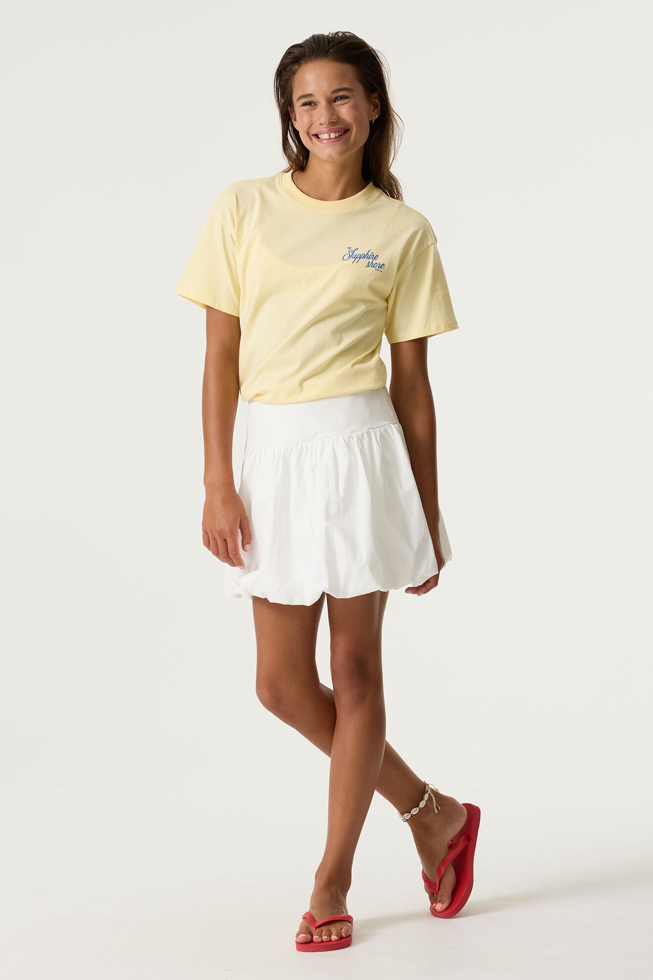 Garcia Rundhalsshirt mit großem Rückenprint, for Girls
