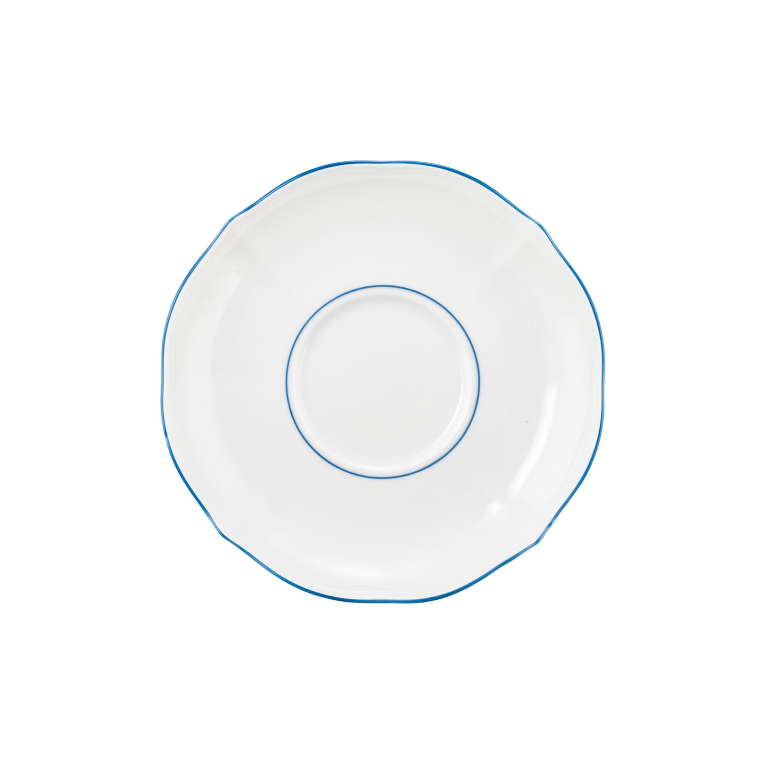 Seltmann Weiden Kaffeeservice »Kaffeeservice 18-teilig Sonate Blue Lines« Kaffeetasse, Untertasse, Teller