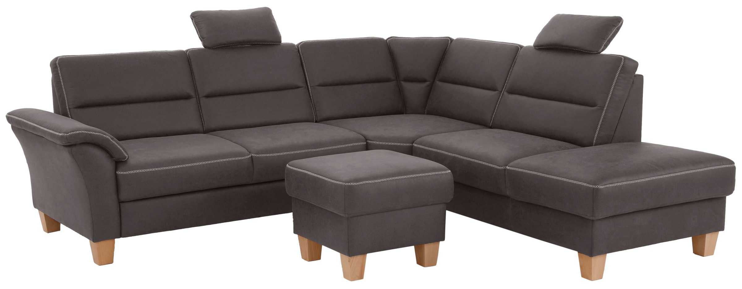 Home affaire Ecksofa »Soleo L-Form«, komfortabel durch Trapezecke mit Relaxfunktion, auch mit Bettfunktion