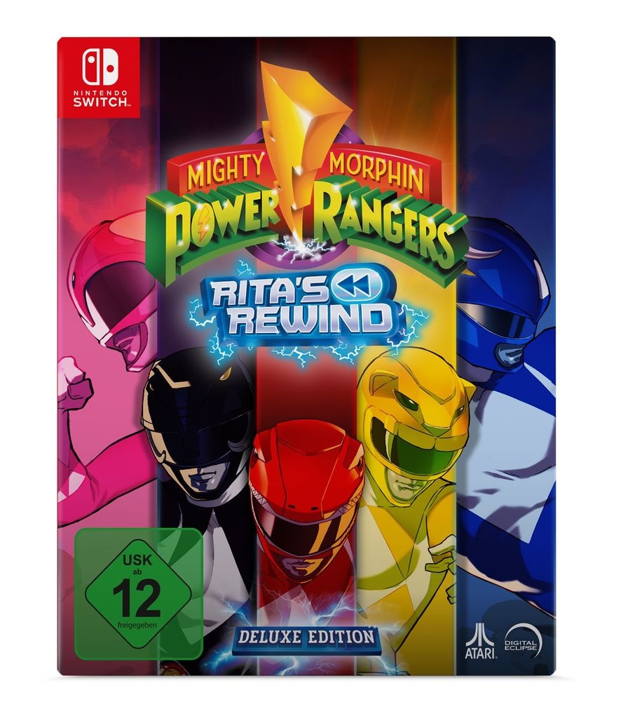 ATARI Spielesoftware »Mighty Morphin Power Rangers: Ritas Rewind Deluxe Edition«, Nintendo Switch