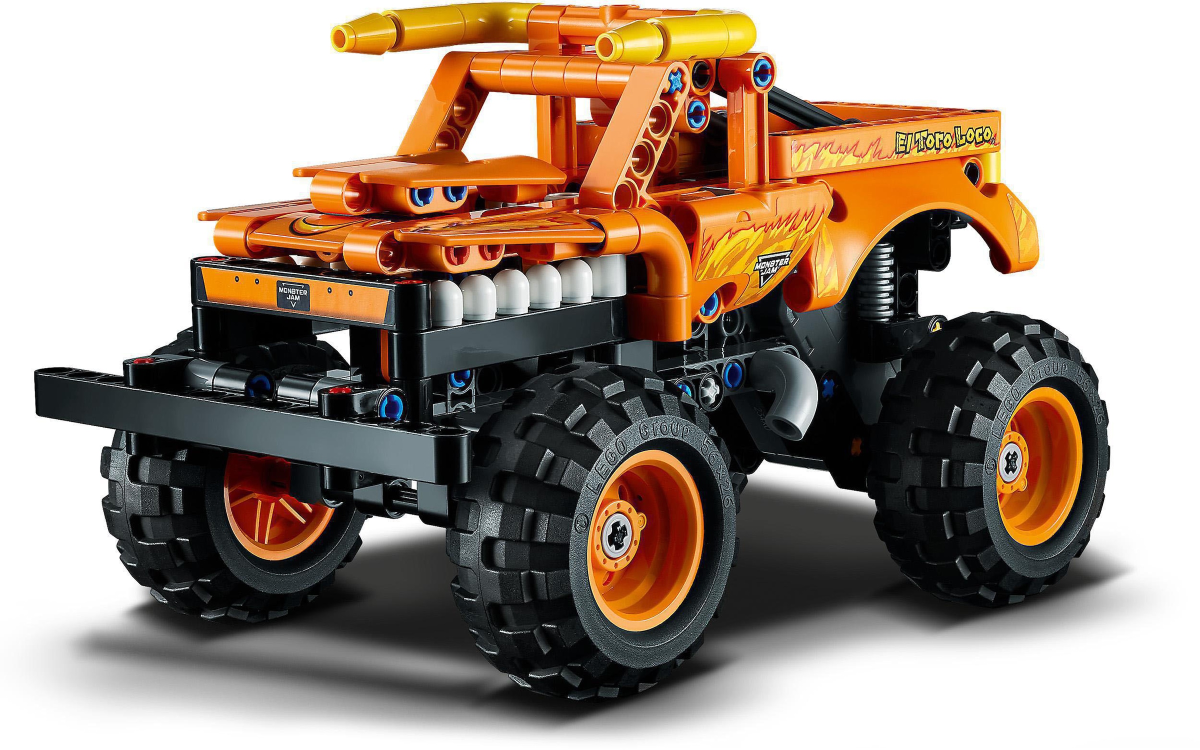 LEGO® Konstruktionsspielsteine »Monster Jam™ El Toro Loco™ (42135), LEGO® Technic 2in1«, (247 St.)