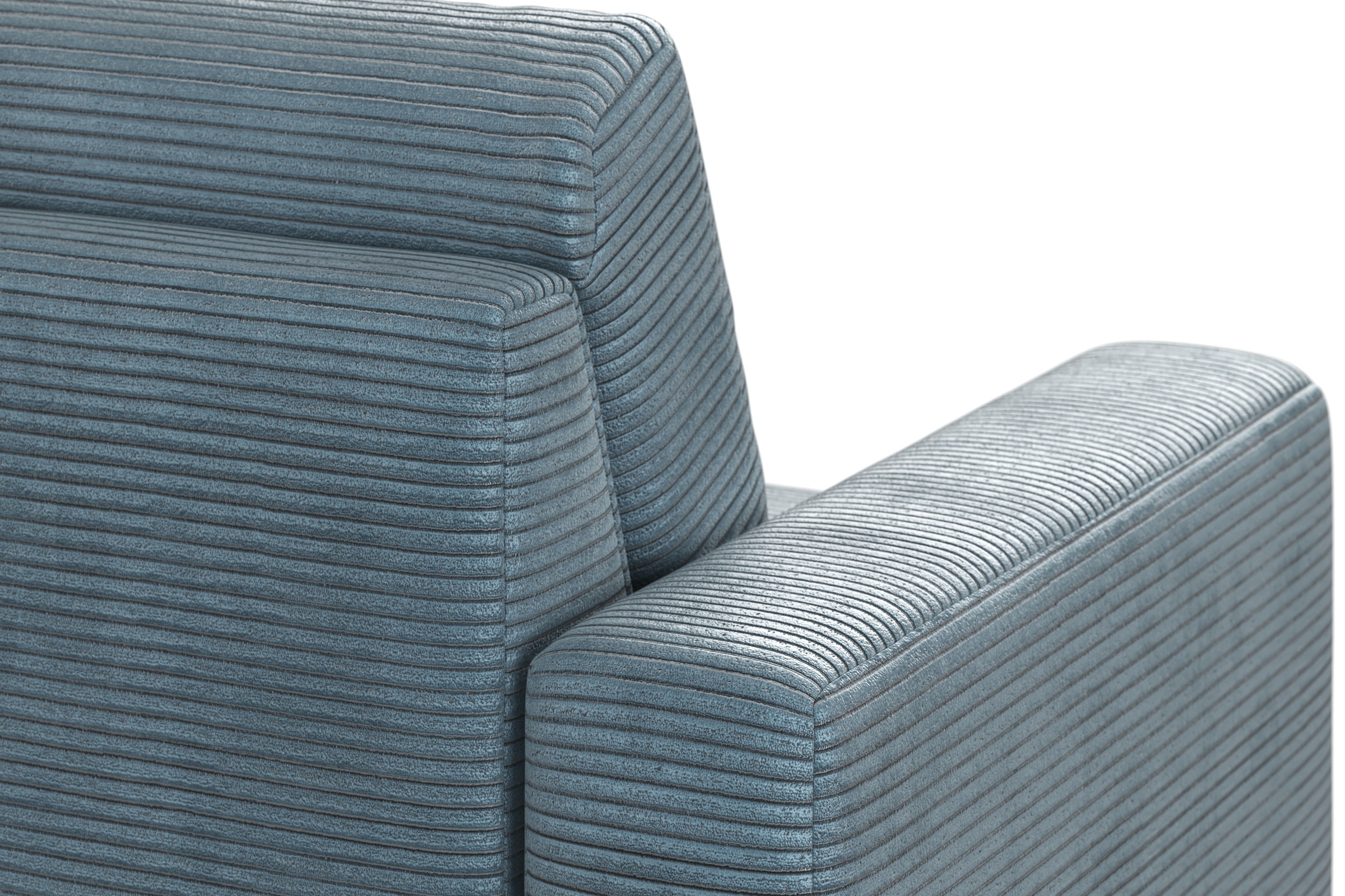Home affaire Ecksofa »Summer L-Form«, mit Ottomane, mit oder ohne Bettfunktion und Bettkasten, Cord-Bezug