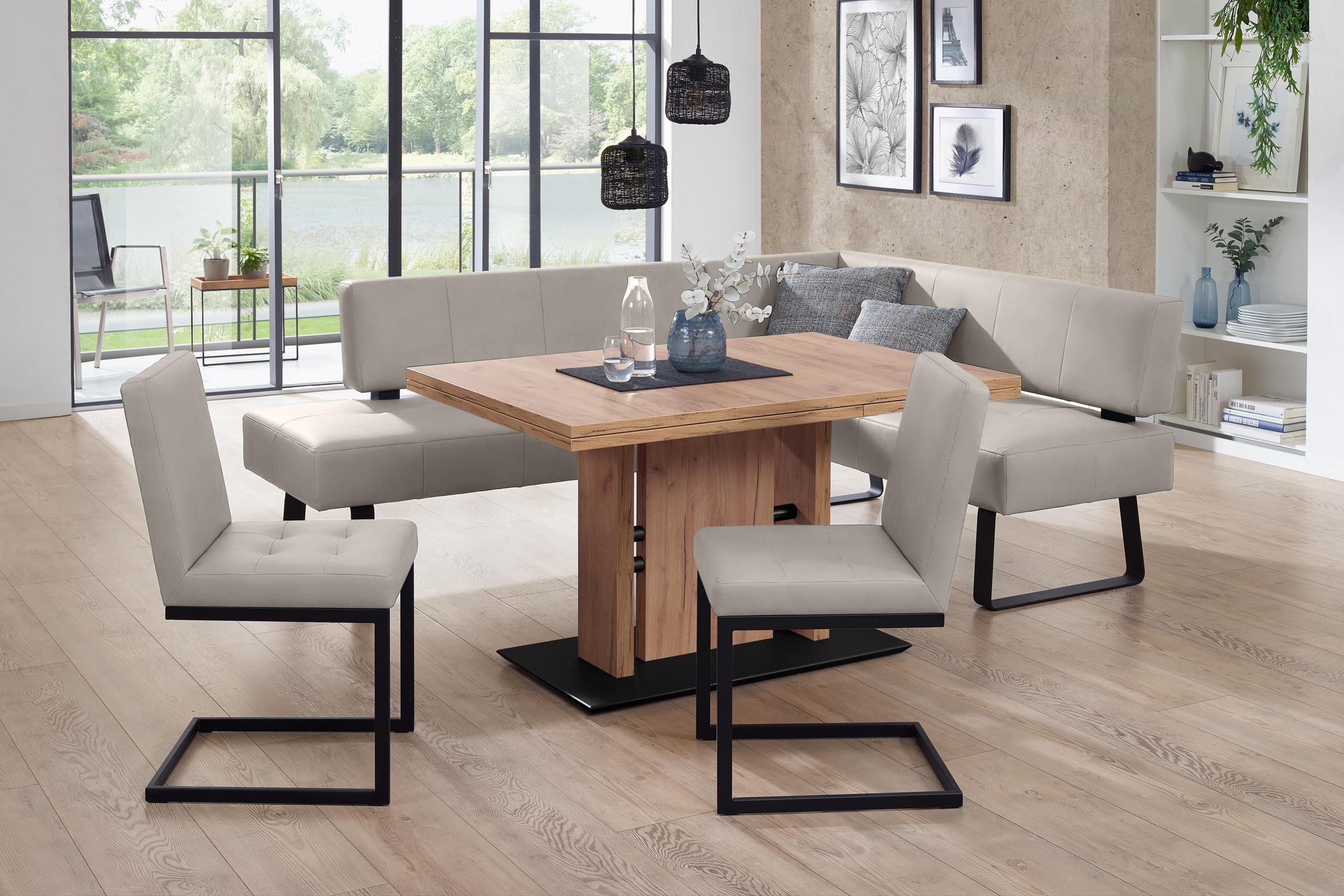 K+W Komfort & Wohnen Essgruppe »Spider II« 4 Stk. tlg. langer Schenkel wahw günstig online kaufen