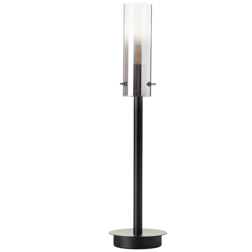 Brilliant x Tischleuchte E27, Bambus mit bestellen Schirm, flammig-flammig, 32 schwarz/natur 22 cm, »Woodball«, online 1 matt