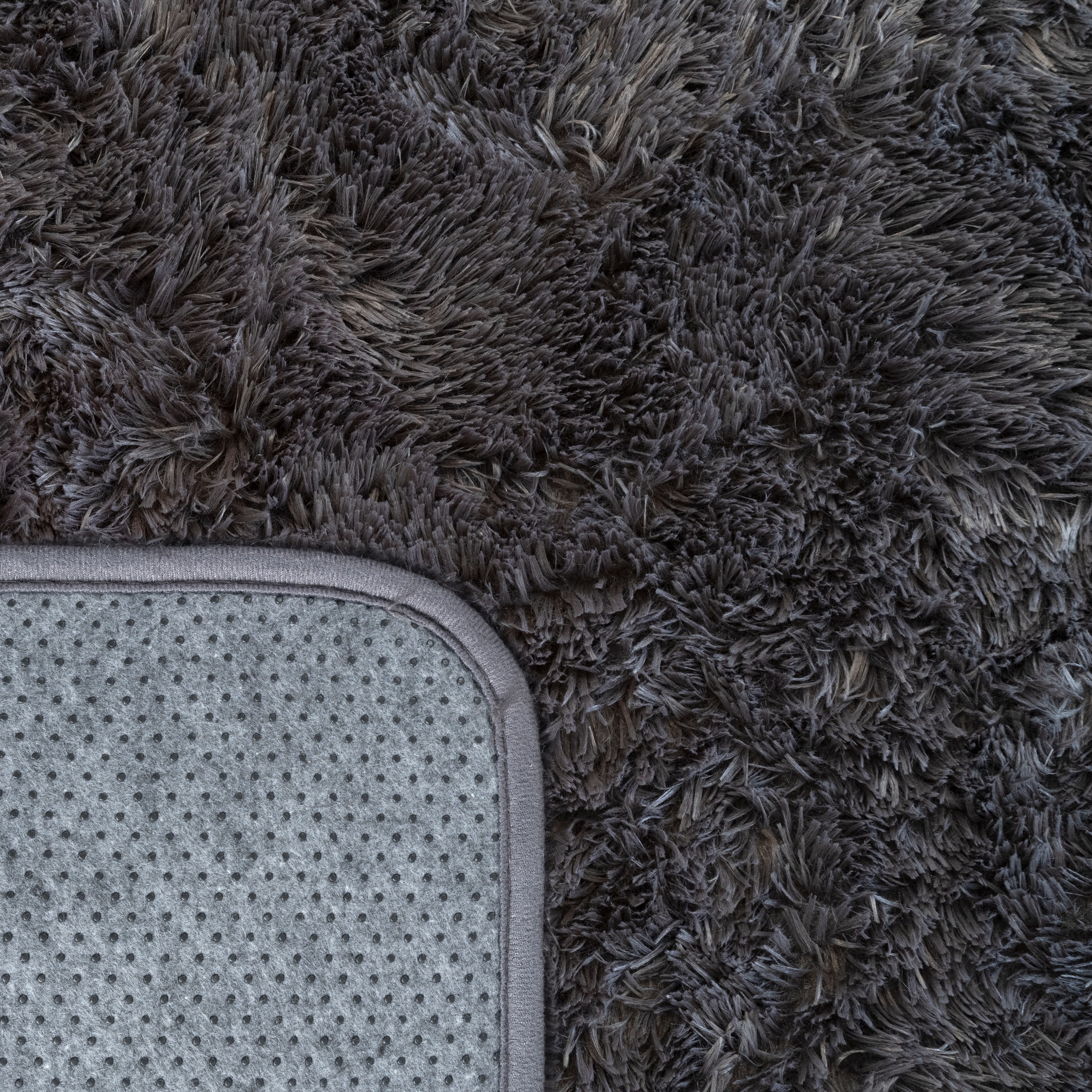 merinos Teppich »Fluffy Shaggy«, rund, 35 mm Höhe, Flauschiger Hochflor Teppich, Wohnzimmer, Anti-Rutsch Unterseite