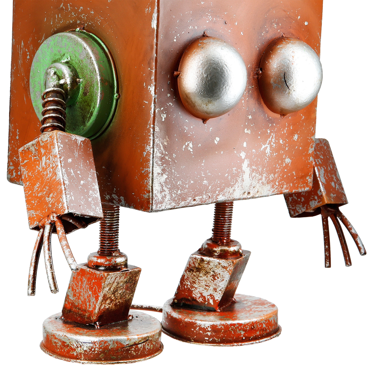 Casablanca by Gilde Übertopf »Übertopf Roboter Robotic rostbraun H. 37,5 cm«, (1 St.)