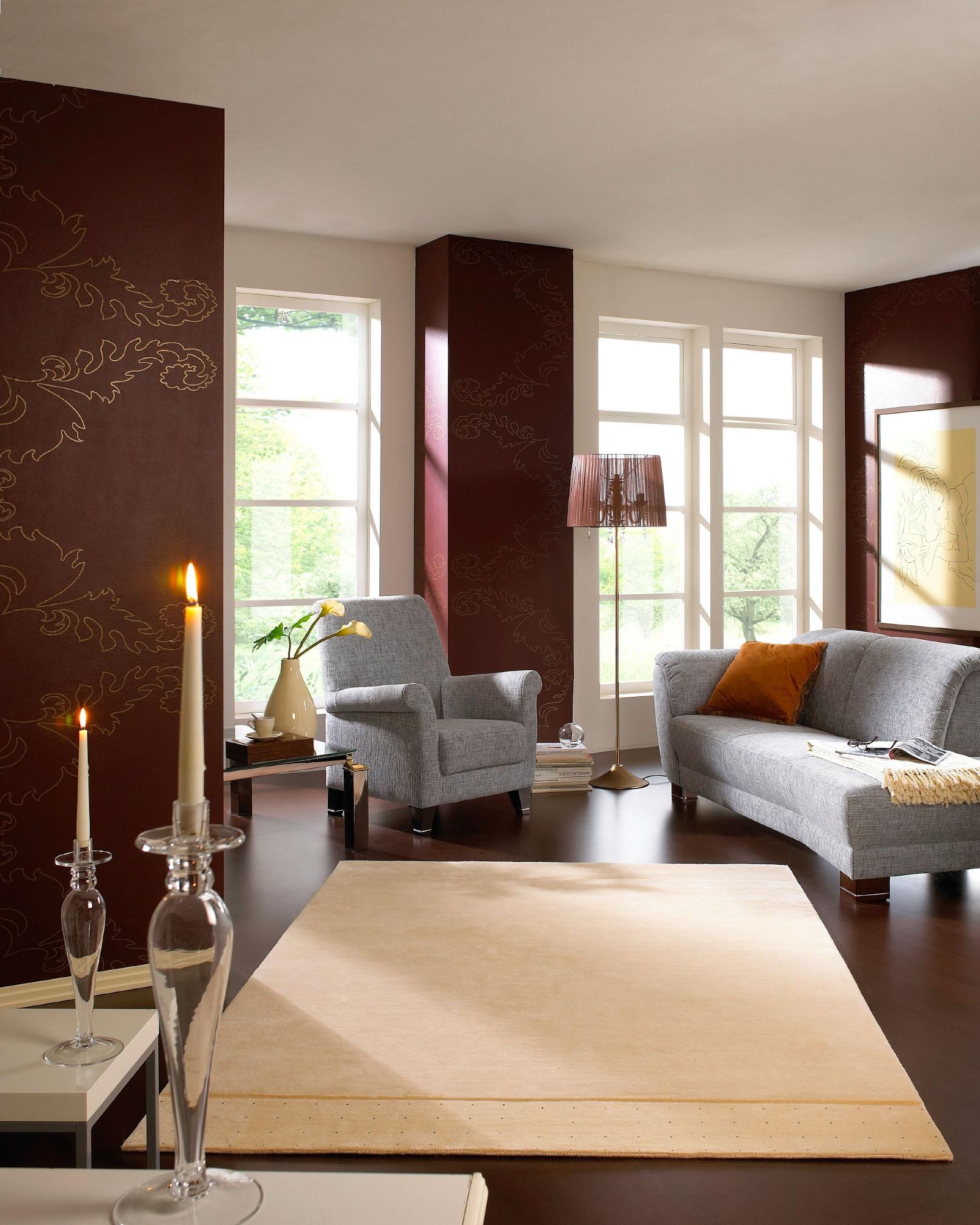 Luxor Style Wollteppich »Noblesse«, rechteckig, 20 mm Höhe, reine Wolle, handgeknüpft, Wohnzimmer