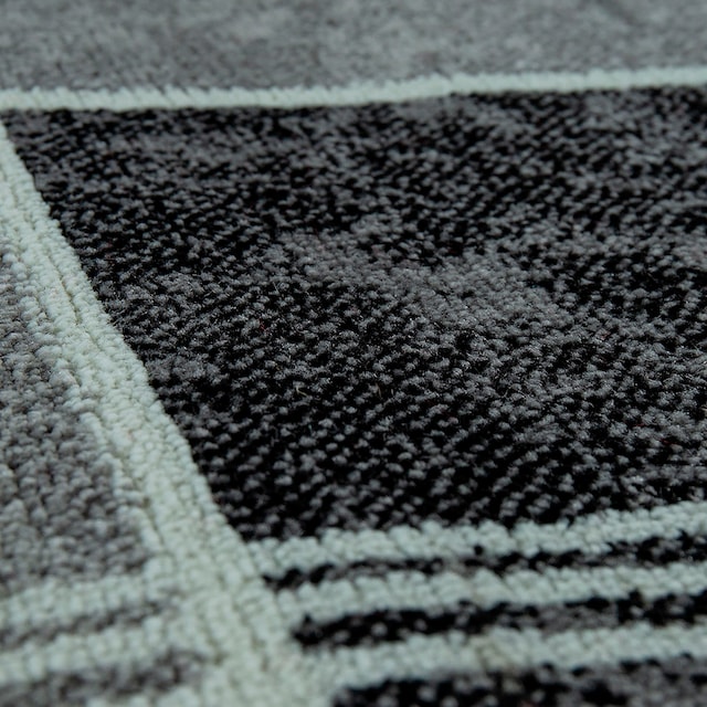 Paco Home Teppich »Sinai 057«, rechteckig, Kurzflor, Karo Muster mit Marmor  Optik, ideal im Flur & Schlafzimmer bequem und schnell bestellen