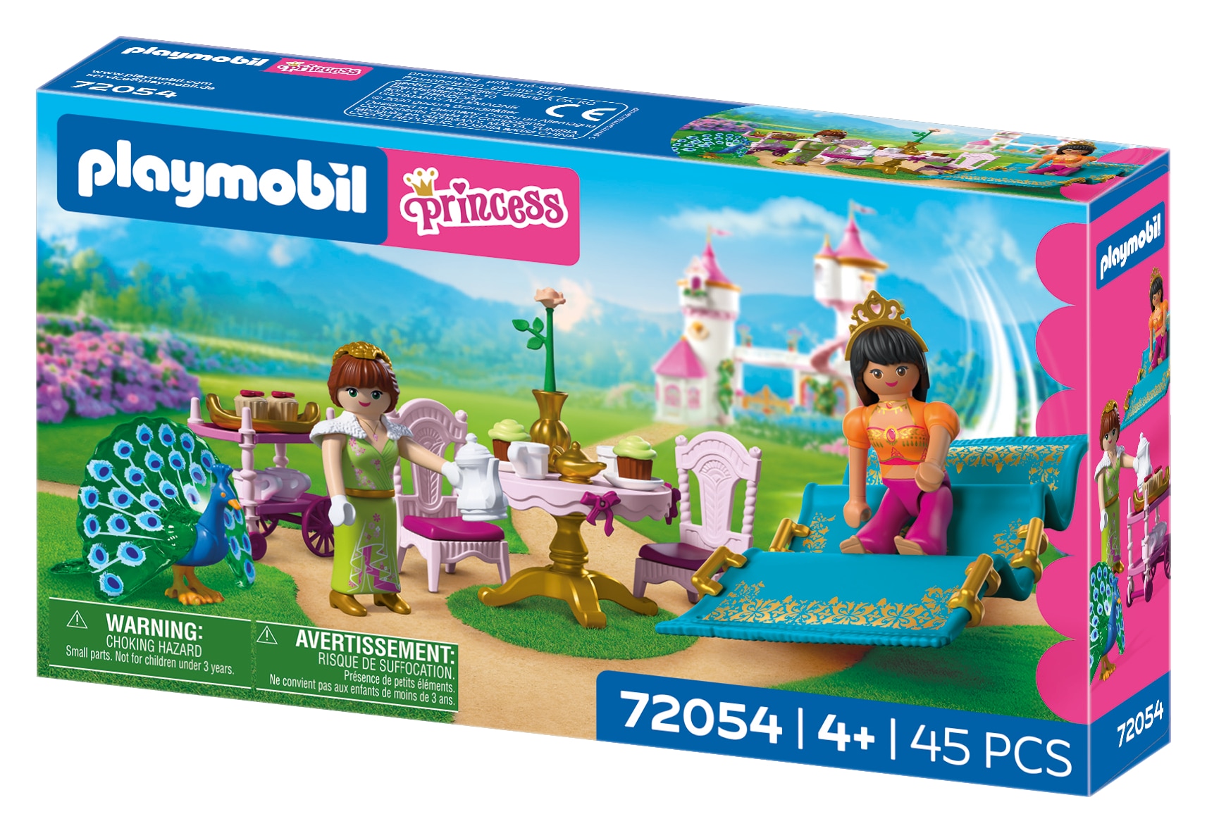 Playmobil® Konstruktions-Spielset »Besuch aus der Ferne (72054), Princess« Made in Europe