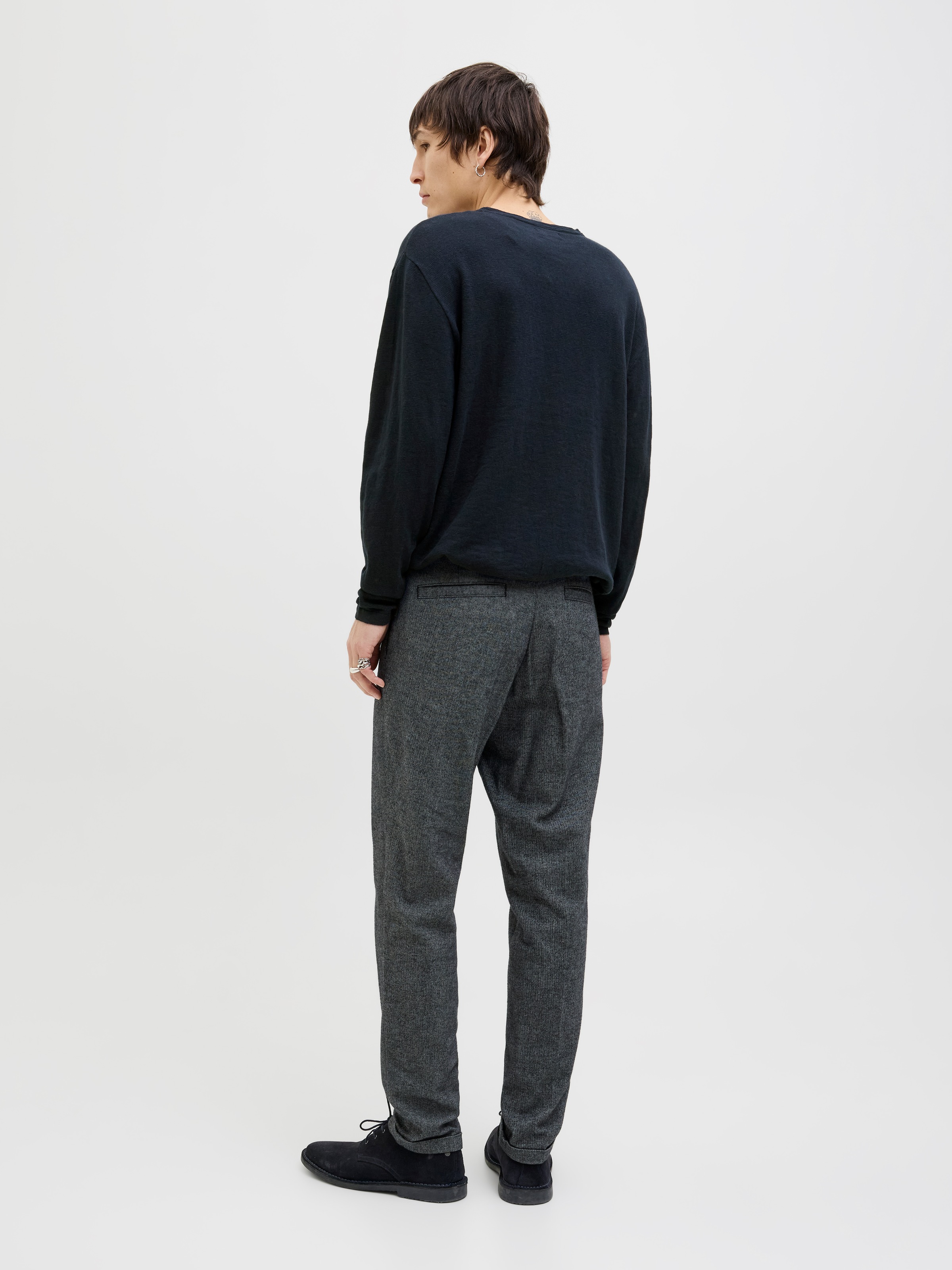 Jack & Jones Rundhalspullover »JJESUMMER KNIT CREW NECK SN«, mit Rundhalsausschnitt