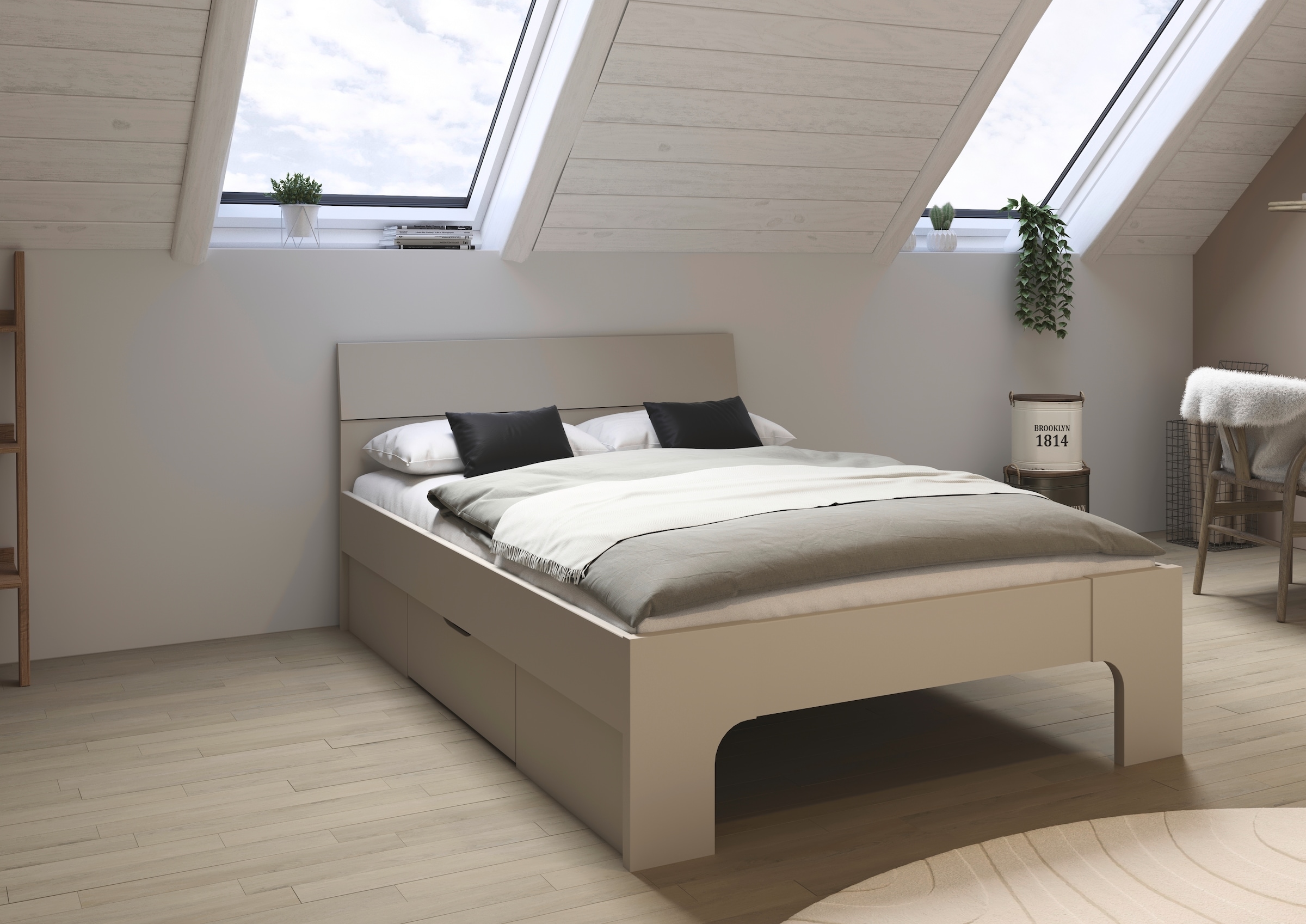 rauch Bett »Einzelbett Doppelbett Stauraum Landhausstil MARLENE Breite 120/ günstig online kaufen