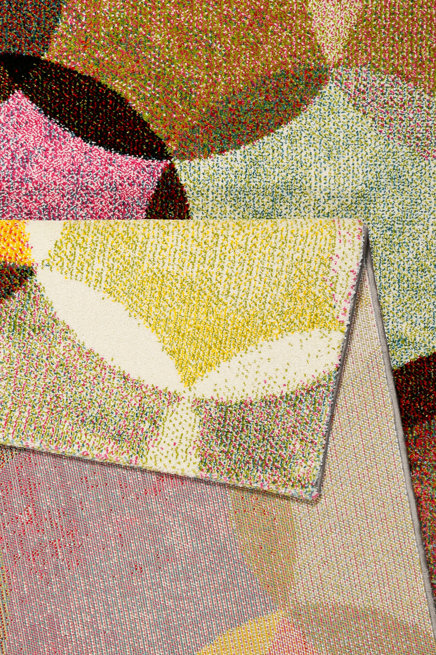 Esprit Teppich »Modernina ESP-3378«, rechteckig, 13 mm Höhe, weicher Kurzflor in modernem Design, Wohnzimmer, Schlafzimmer, bunt