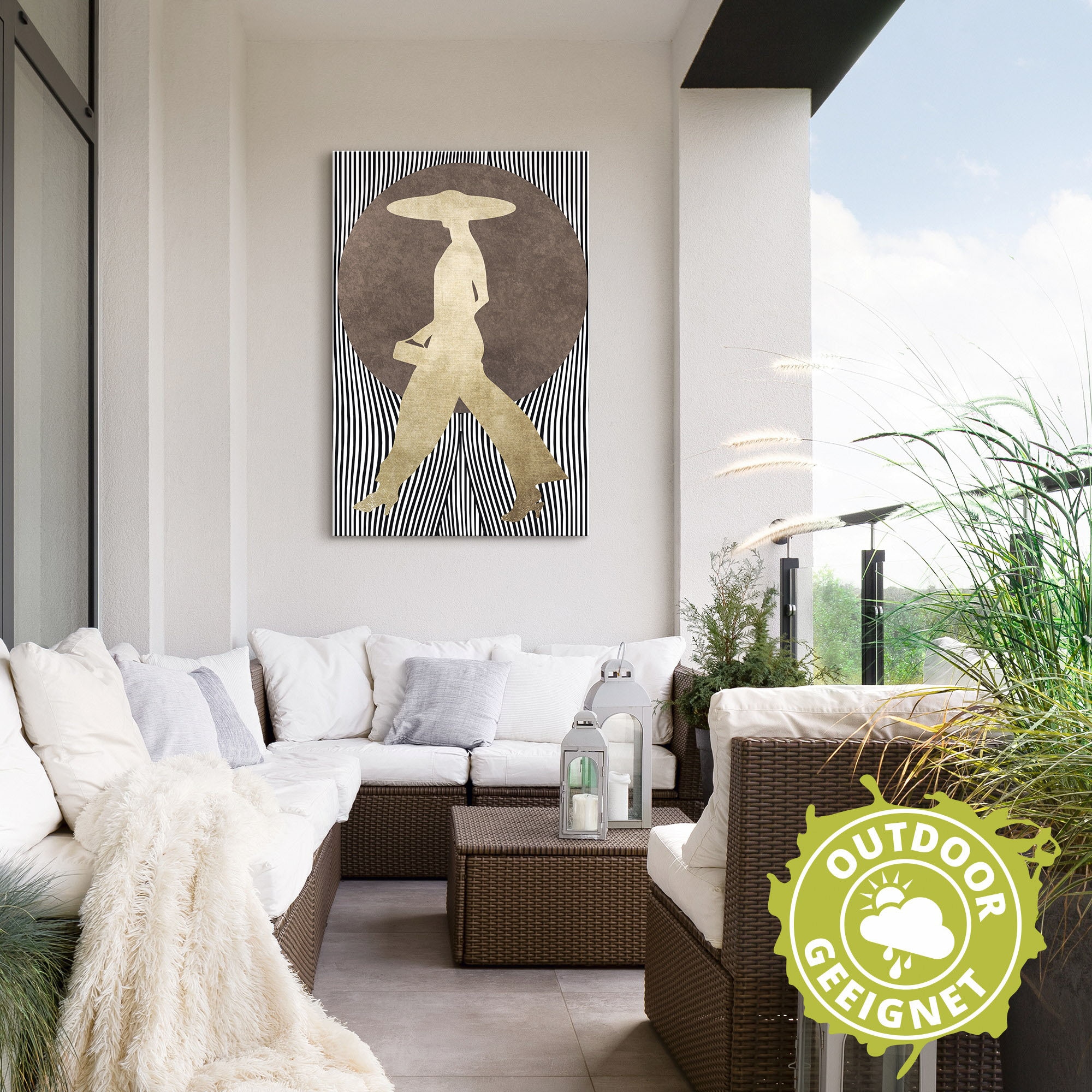 Artland Wandbild »Madame Noir«, Bilder von Frauen, (1 St.), als Alubild, Outdoorbild, Leinwandbild, Poster, Wandaufkleber
