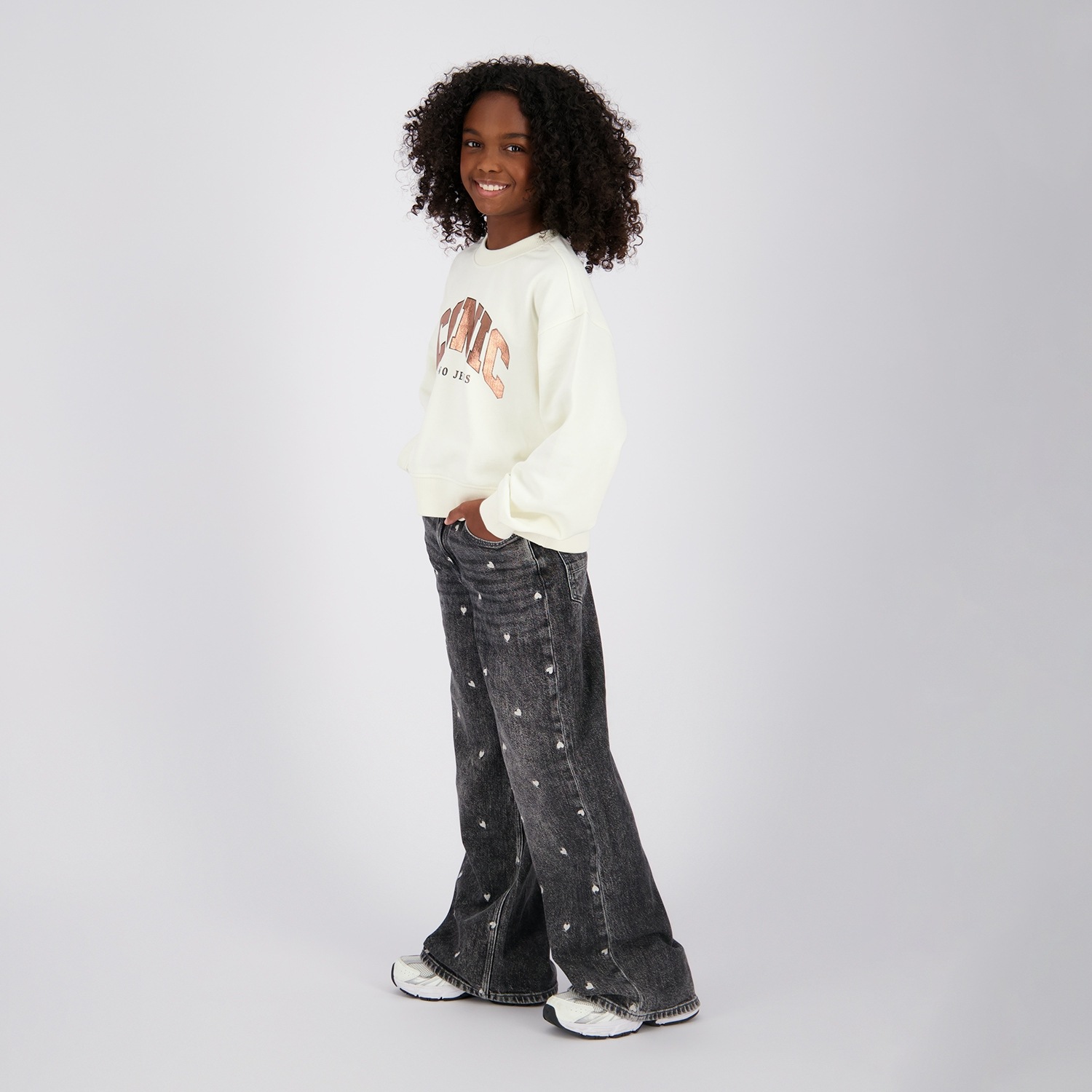 Vingino Sweatshirt »Nadien«, mit Print, Baumwollmix
