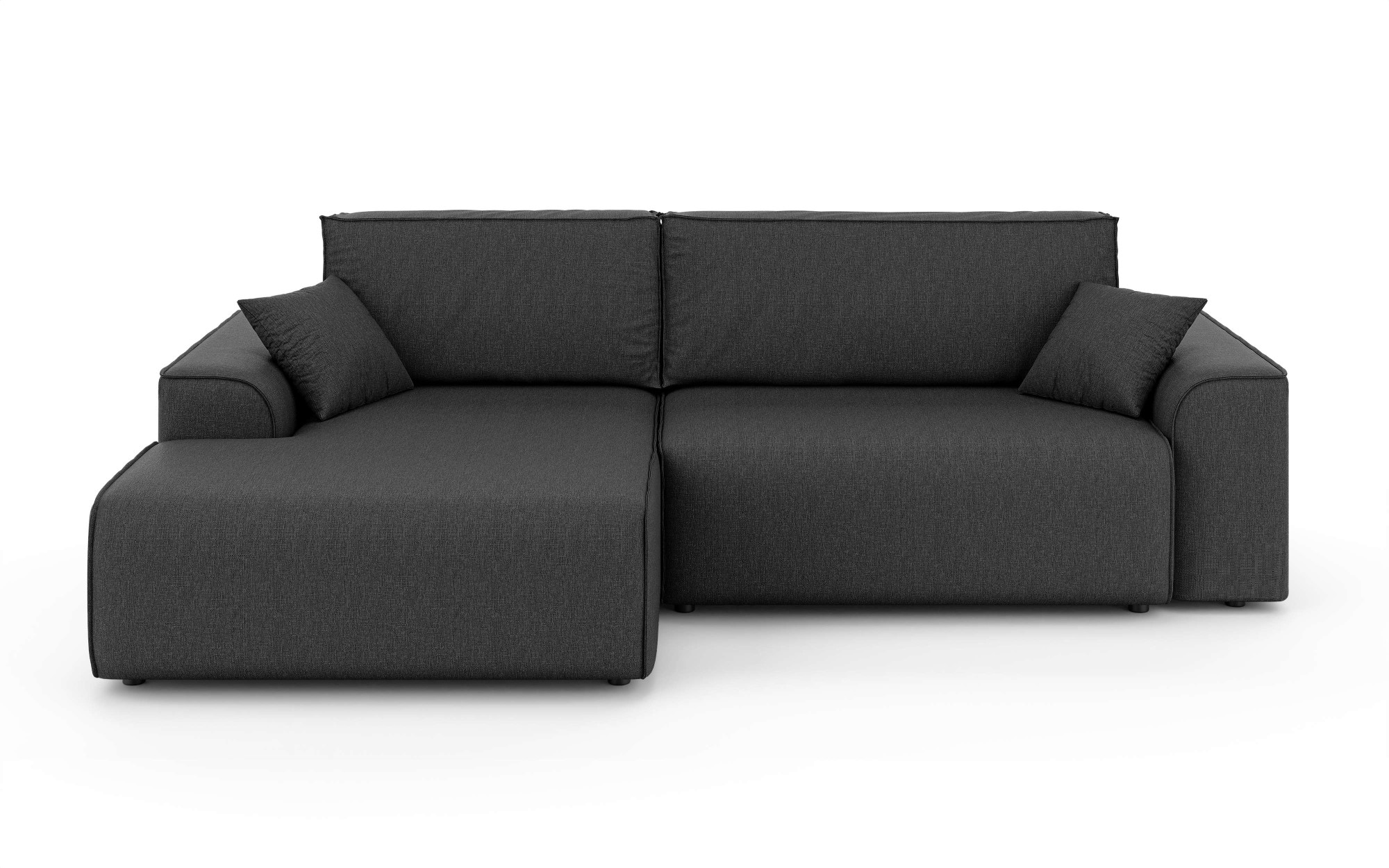 Home affaire Ecksofa »Santenay mit Bettfunktion und Bettkasten, Maße: B/T/H günstig online kaufen