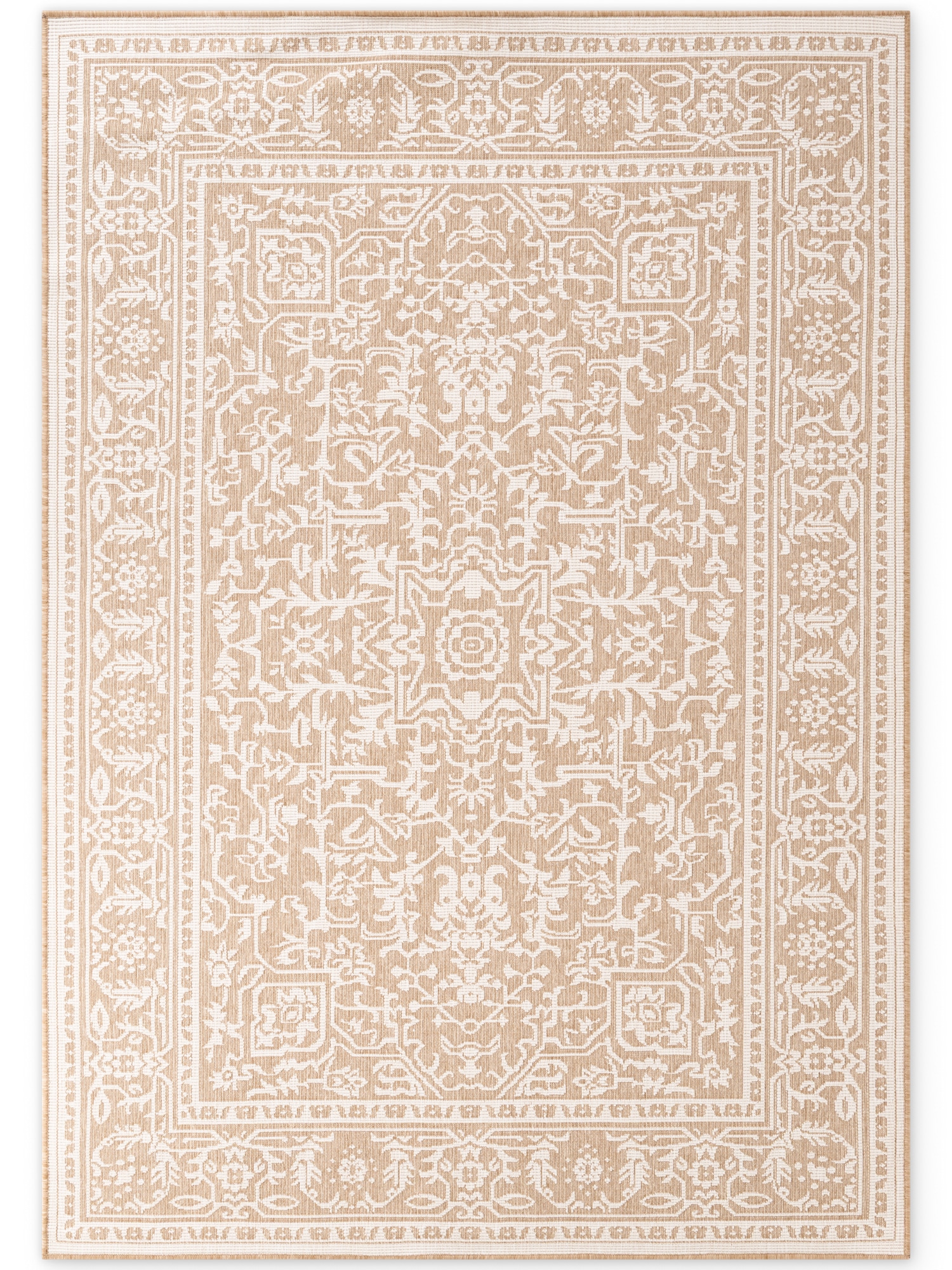 NORTHRUGS Outdoorteppich »Kona Wendeteppich«, rechteckig, 5 mm Höhe, In und Outdoor, Flachgewebe, wetterfest, pflegeleicht, robust