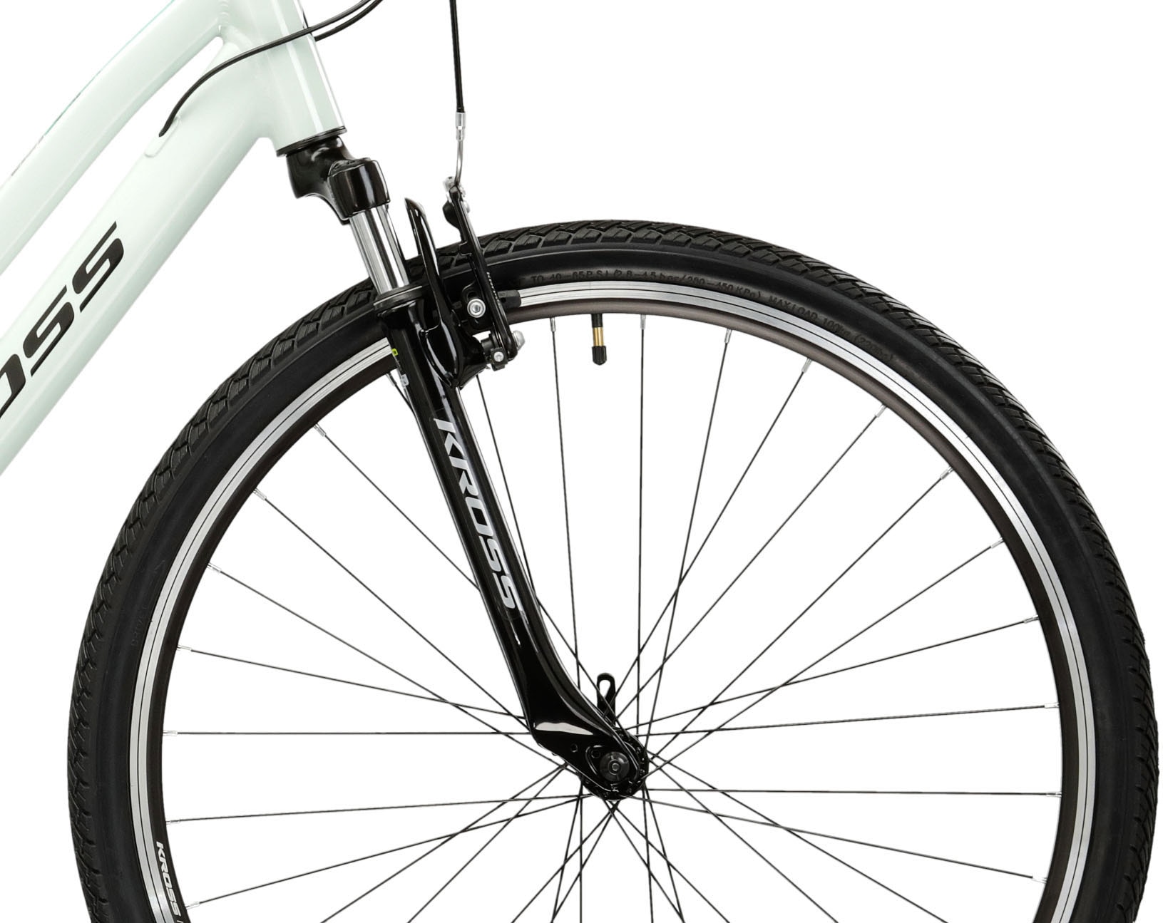 Kross Crossrad »Crossrad Damen 28" Evado 2.0 mint 21 Gänge« 21 Gang Shimano ALTUS M310 Schaltwerk Kettenschaltung