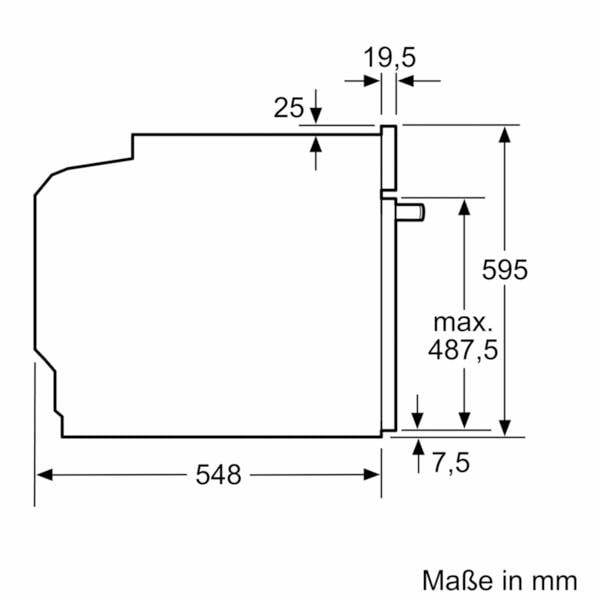 SIEMENS Einbaubackofen »HB517AB«, iQ500, HB517ABS0, mit cookControl-Funktion