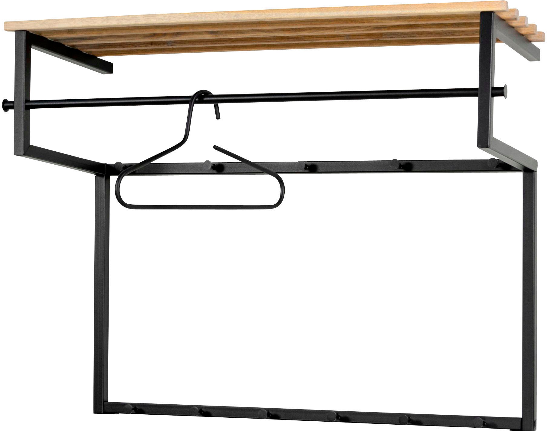 Spinder Design Garderobenleiste Metall, Breite 100 cm, Familien-Garderobe, günstig online kaufen