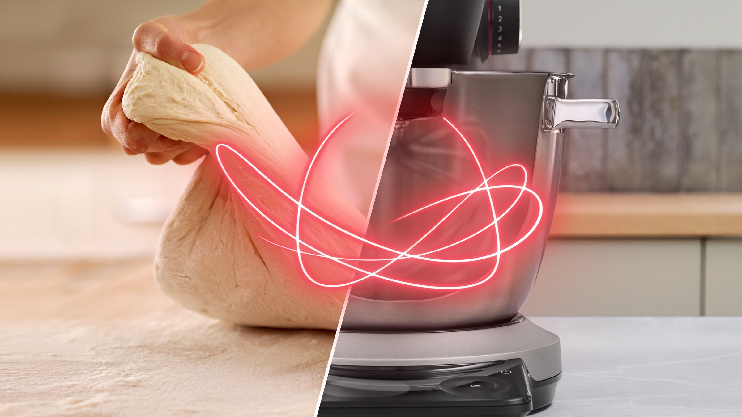 BOSCH Küchenmaschine »Serie 8, 9 Automatikprogramme, integrierte Waage, Timer, 6l Schüssel« Edelstahlschüssel, 3 Rührwerkzeuge spülmaschinenfest, 7 Stufen, 1800 W