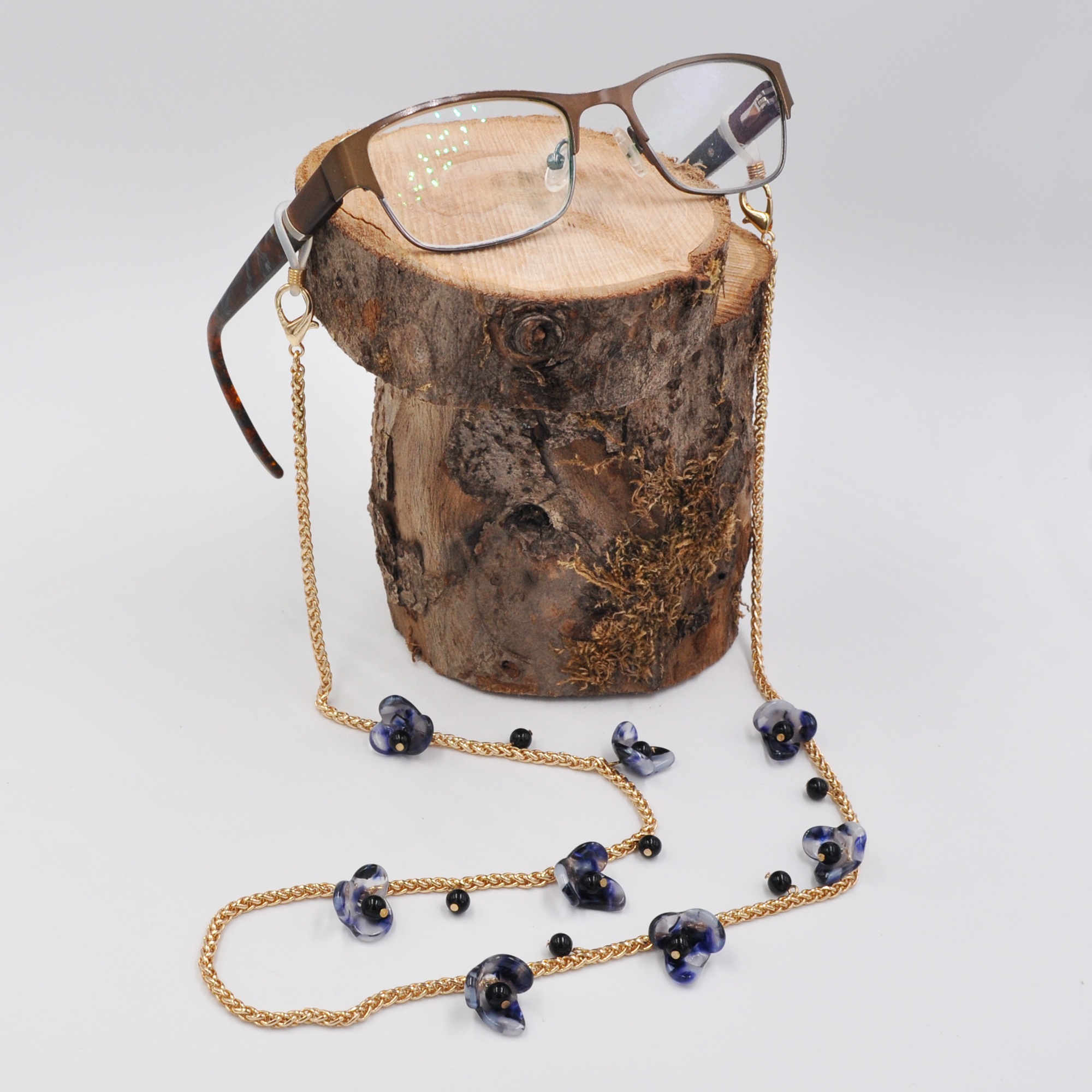 Steuer Collierkettchen »Brillenkette«