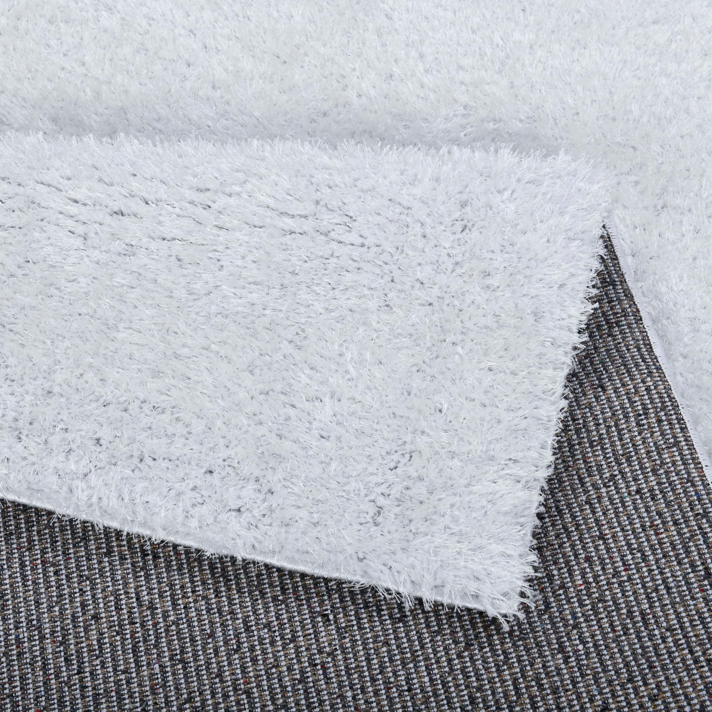 my home Hochflor-Teppich »Malin«, rechteckig, 43 mm Höhe, Shaggy in Uni-Farben, einfarbig, leicht glänzend, besonders weich