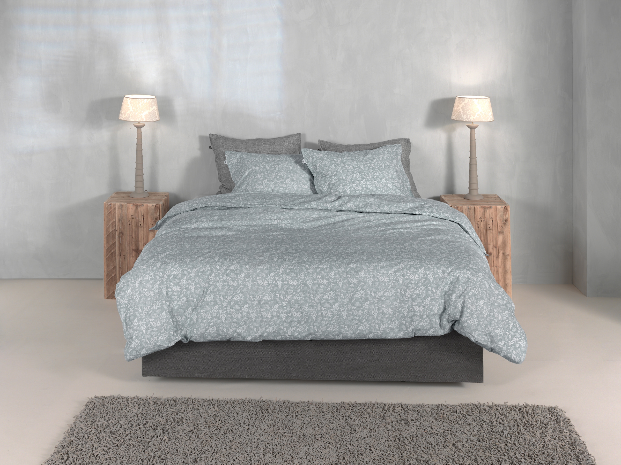 ZO HOME Bettwäsche »Zohome Bettwäsche Baumwolle Petali-di-Lino« 2 Bettwäsche aus 100% Baumwolle, hochwertige Renforcé, ab 135x200 cm.