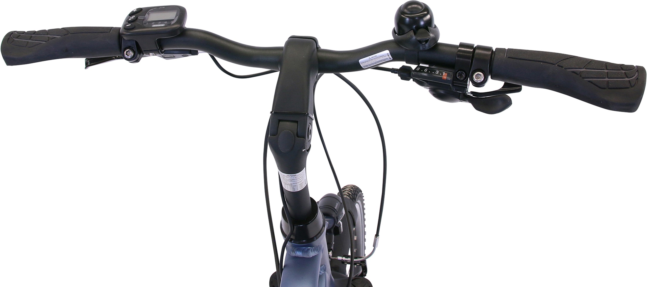 8. Bild von HAWK Bikes E-Bike »eTrekking Gent«, 8 Gang, microSHIFT, Microshift, Heckmotor 250 W, Pedelec, Elektrofahrrad für Herren, Trekkingrad