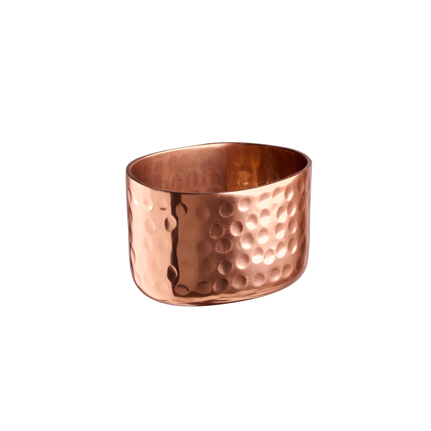 APS Dipschale »CRAFT, Aluminium, 8,5 x 6,5 cm« 1 tlg. aus Melamin Aluminium Dipschale gehämmert, robust, leicht und kompakt