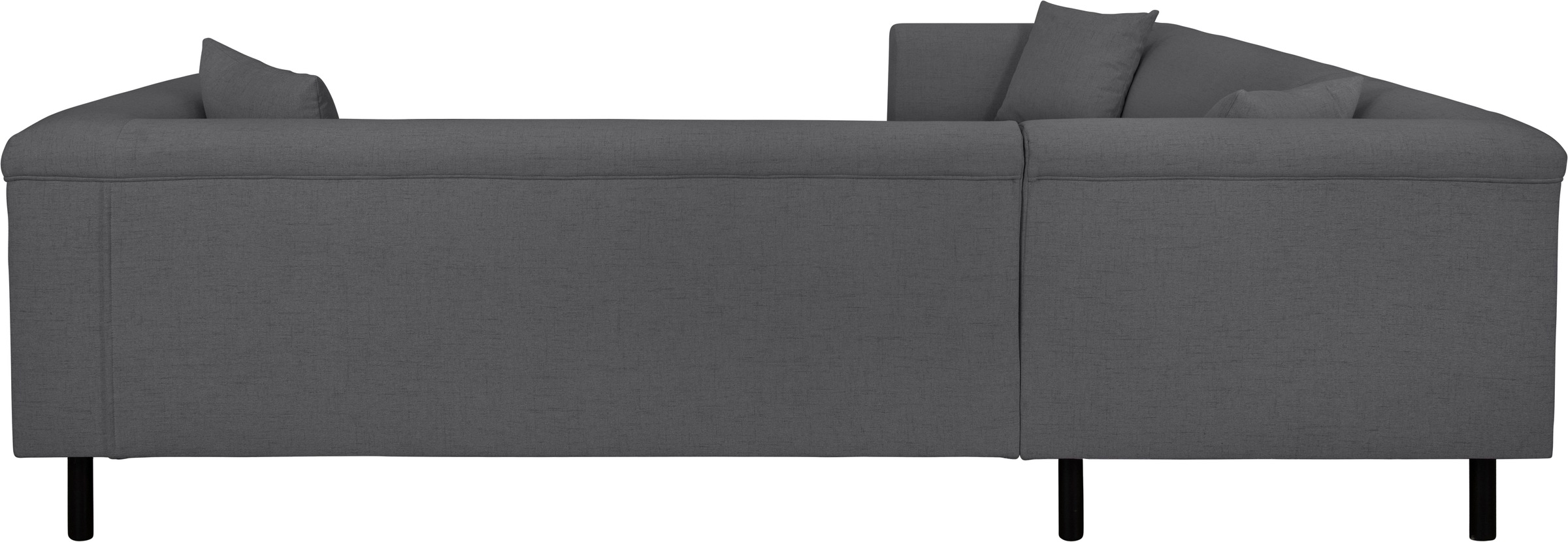 Home affaire Ecksofa »AGNIA L-Form   B/T/H: 244/244/71 cm« incl. Zierkissen, gleichschenklig, auch in Cord