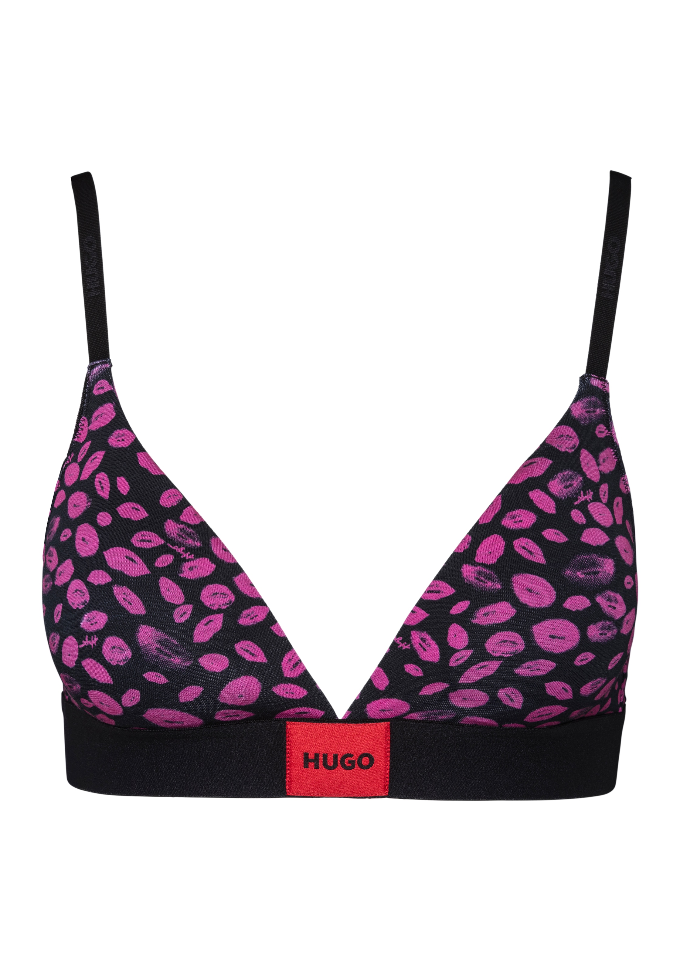 HUGO Underwear Triangel-BH »TRIANGLE RL DESIGN«, mit HUGO Logo auf dem Bund