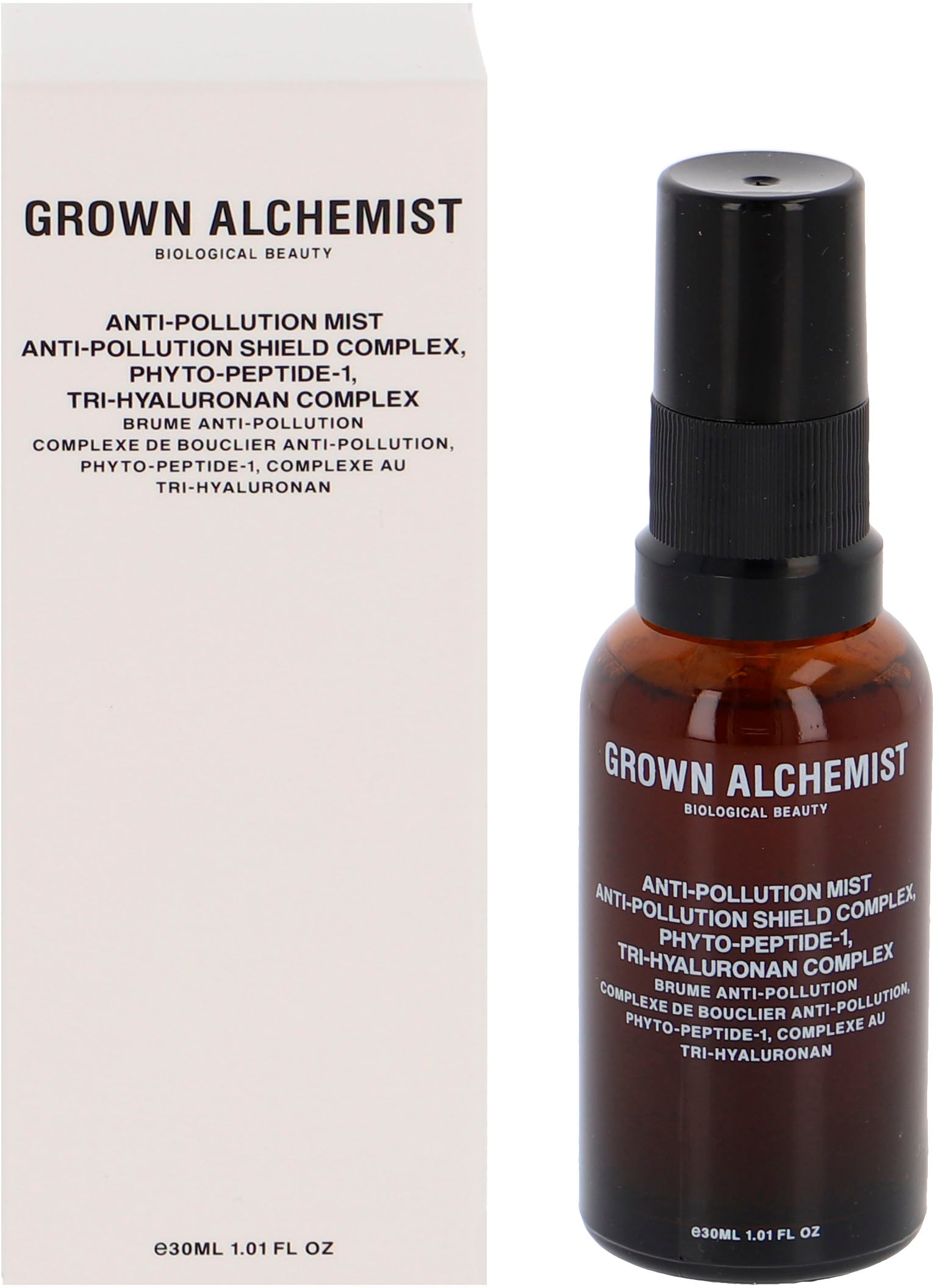 GROWN ALCHEMIST Gesichtsspray »Anti-Pollution Mist«, Anti-Pollution Shield Complex, Phyto-Peptide-1, Tri-Hyaluronan