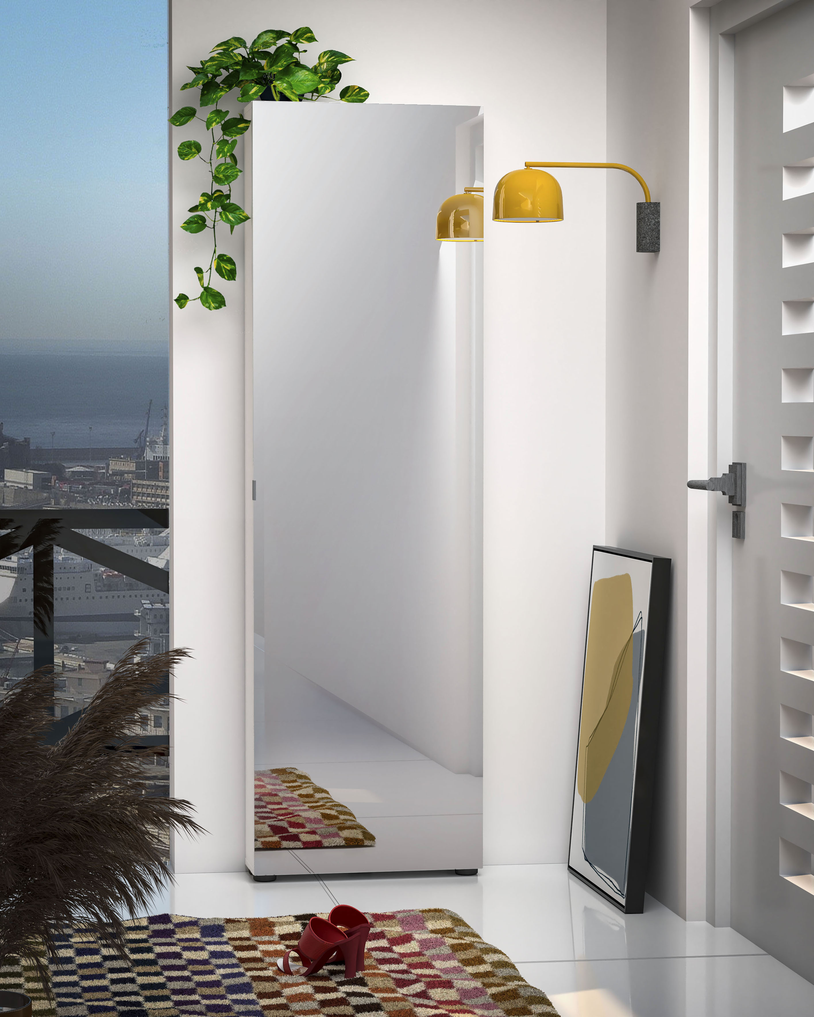 INOSIGN Schuhschrank »Tozzi, Schuhregal, Schuhkommode, hochglanz lackiert, günstig online kaufen