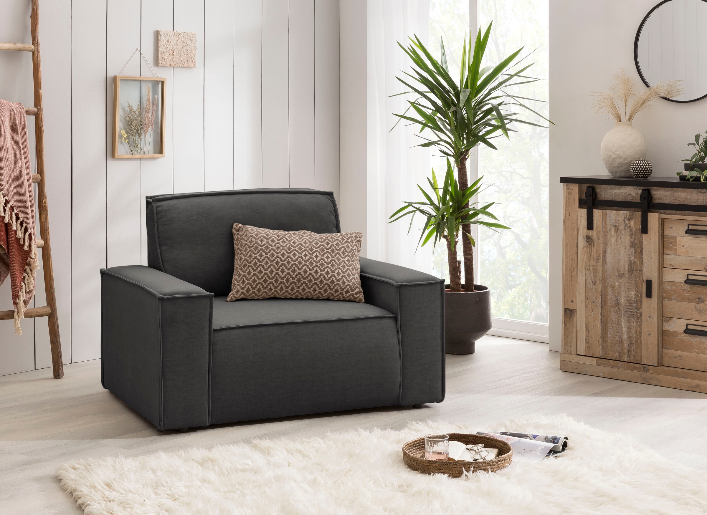 Home affaire Sessel »SHERWOOD«, passend zur Polster-Serie SHERWOOD