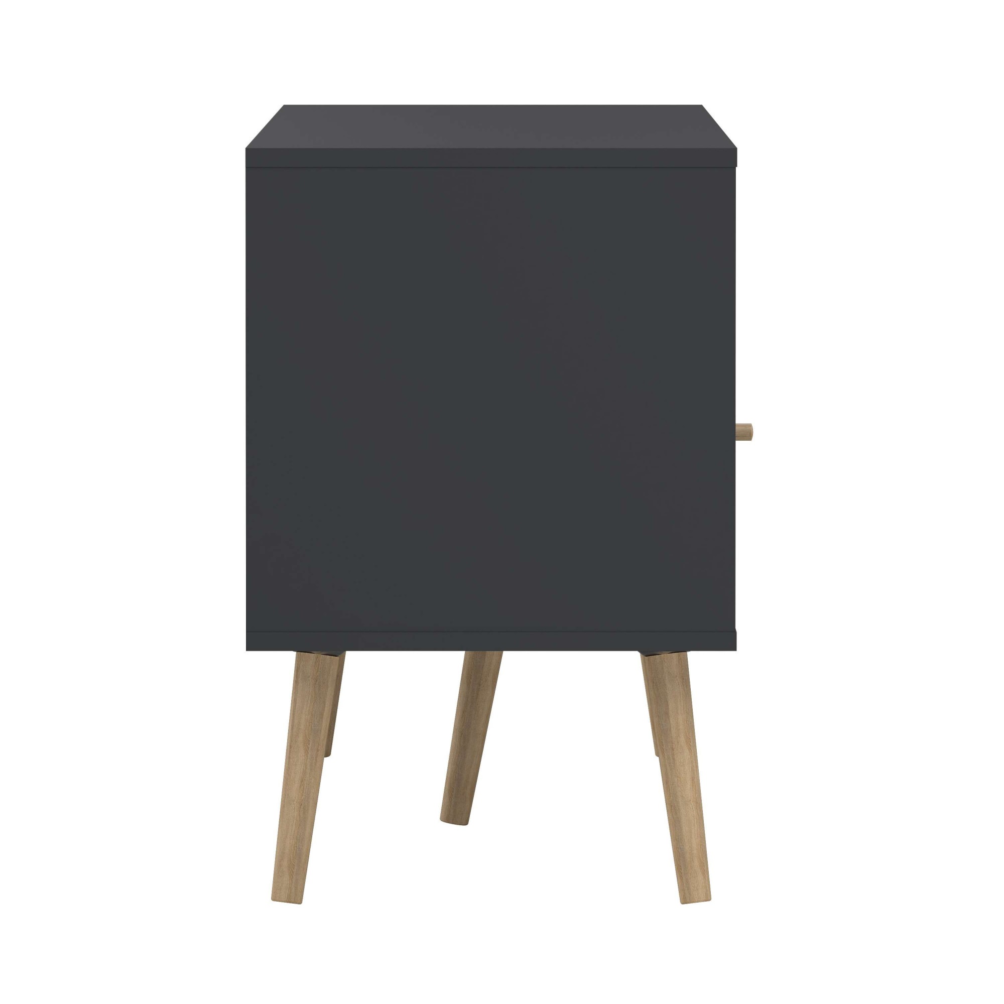 andas TV-Board »Bodo TV-Möbel, TV-Unit, Mediamöbel, Regal«, 2 Schubladen und 4 offene Fächer, Beine und Griffe aus Massivholz