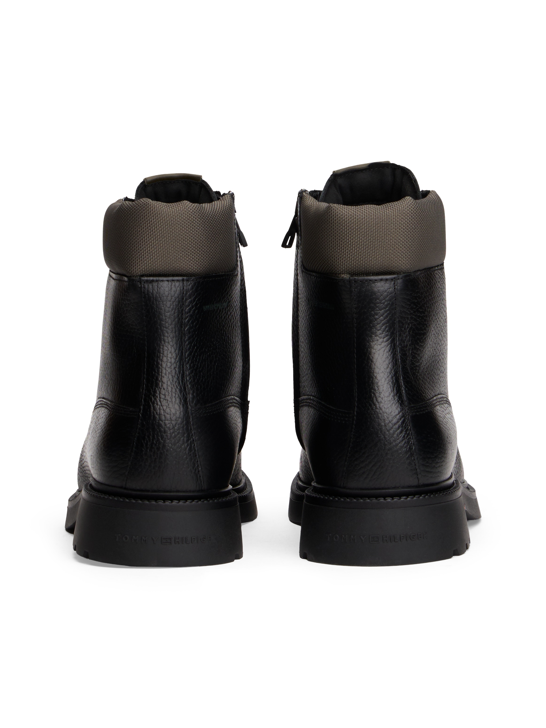 Tommy Hilfiger Schnürboots »HILFIGER COMFORT LWT WRM MX BOOT«  , Herbstboots, Schnürstiefelette mit Logo-Aufnäher an der Schuhzunge