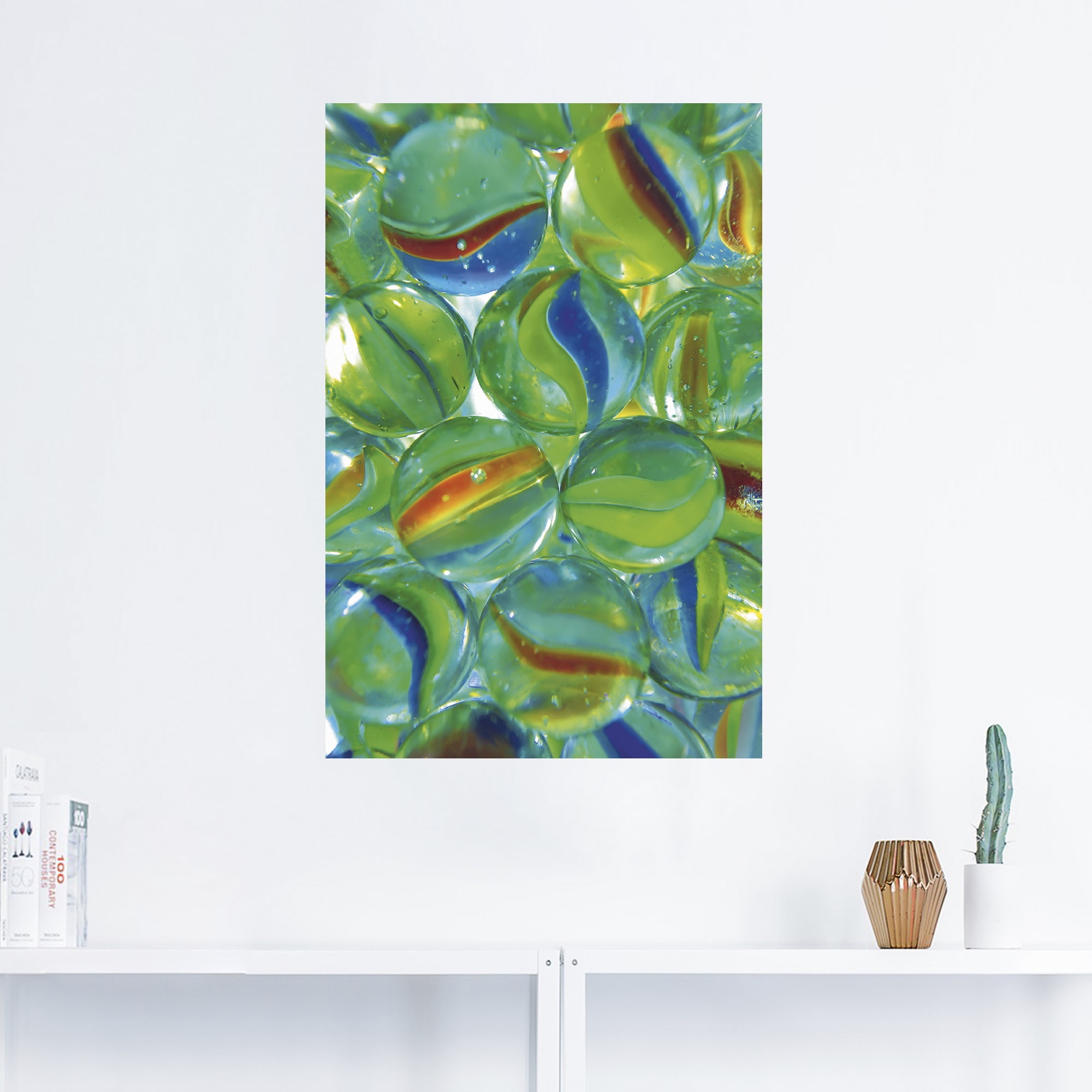 Artland Wandfolie »Murmeln«, Arrangements, (1 St.), selbstklebend