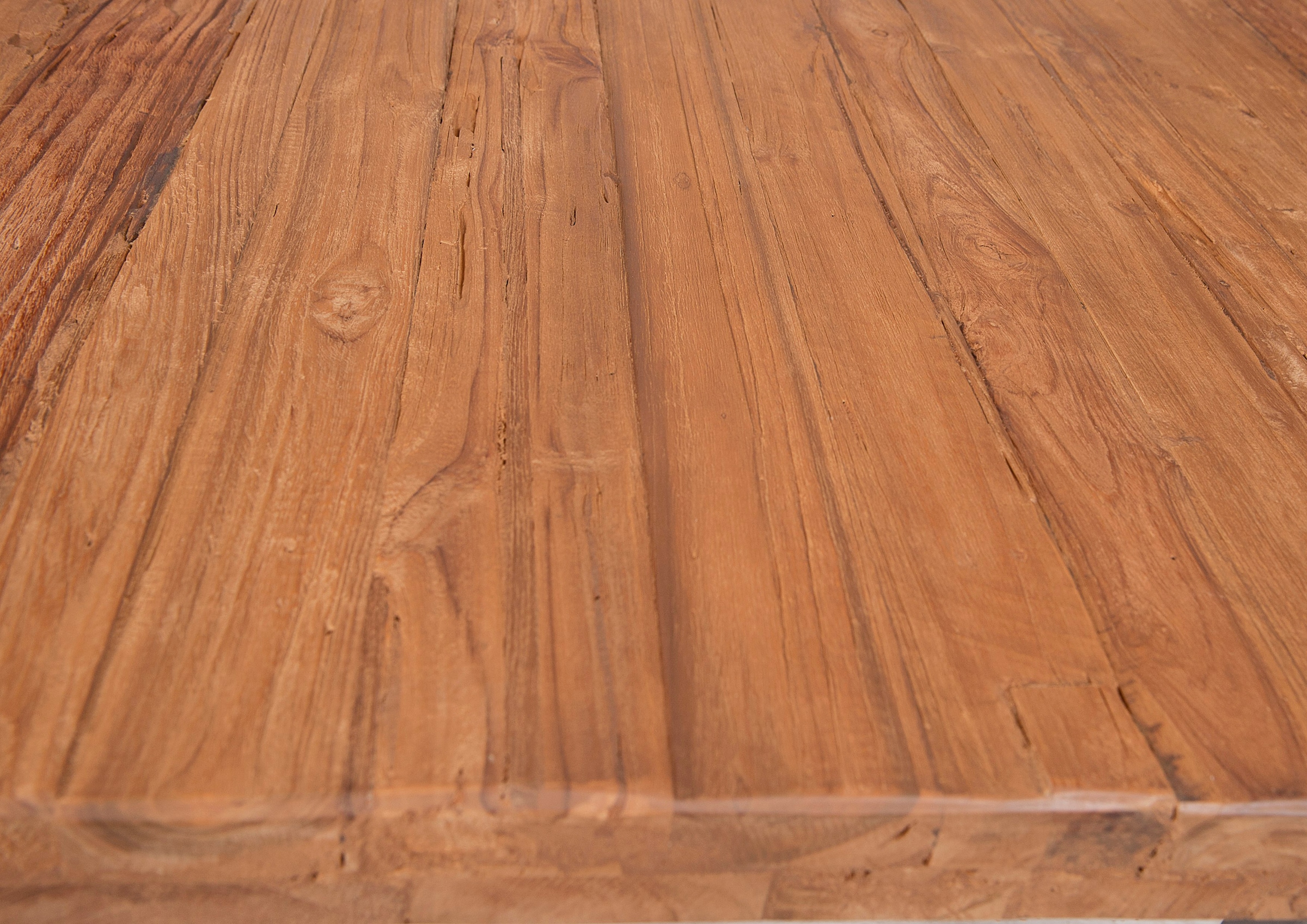 SIT Esstisch, Platte aus recyceltem Teak