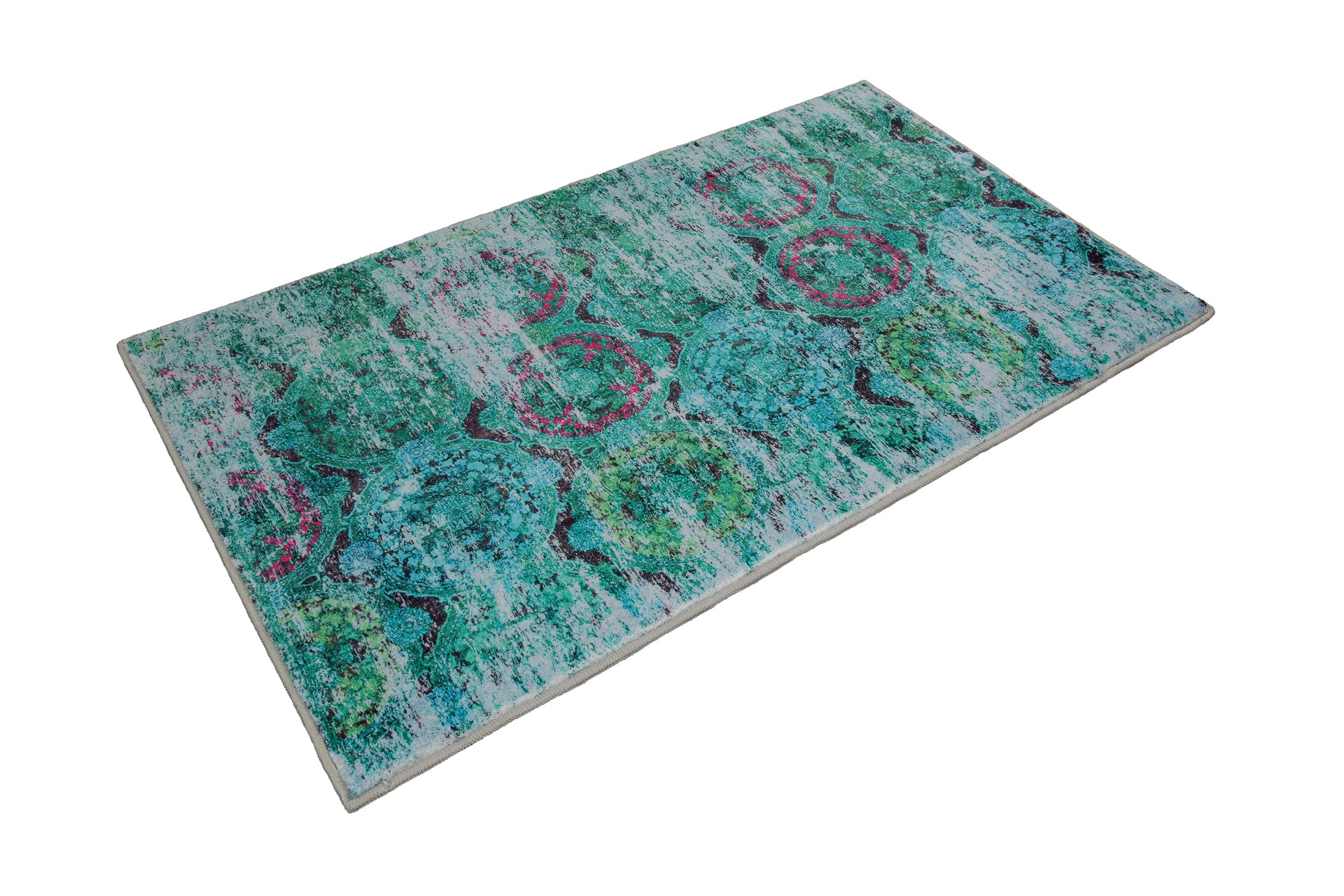 Wecon home Badematte »Beach Front«, fußbodenheizungsgeeignet, Vintage, waschbar, rutschfest, schnell trocknend, robust, Badteppich
