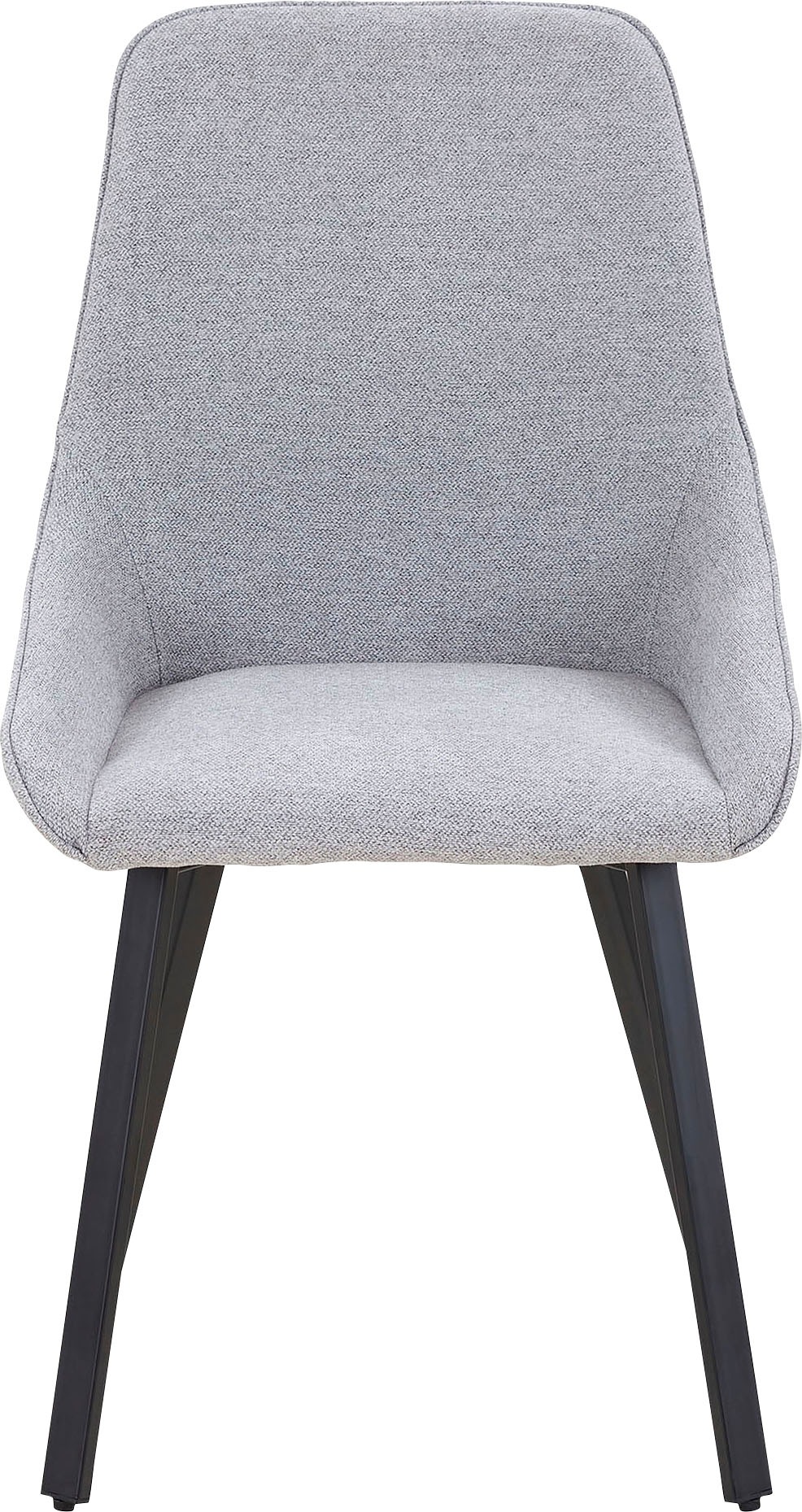 SalesFever Esszimmerstuhl, (Set), 2 St., Strukturstoff, H 87 cm/ B 51 cm/ T günstig online kaufen