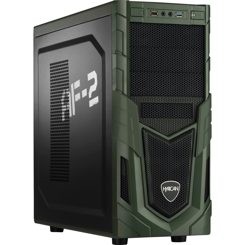 Hyrican Gaming-PC-Komplettsystem »Military SET02084 + Philips 273V7QDSB/00 68,6cm (27")«