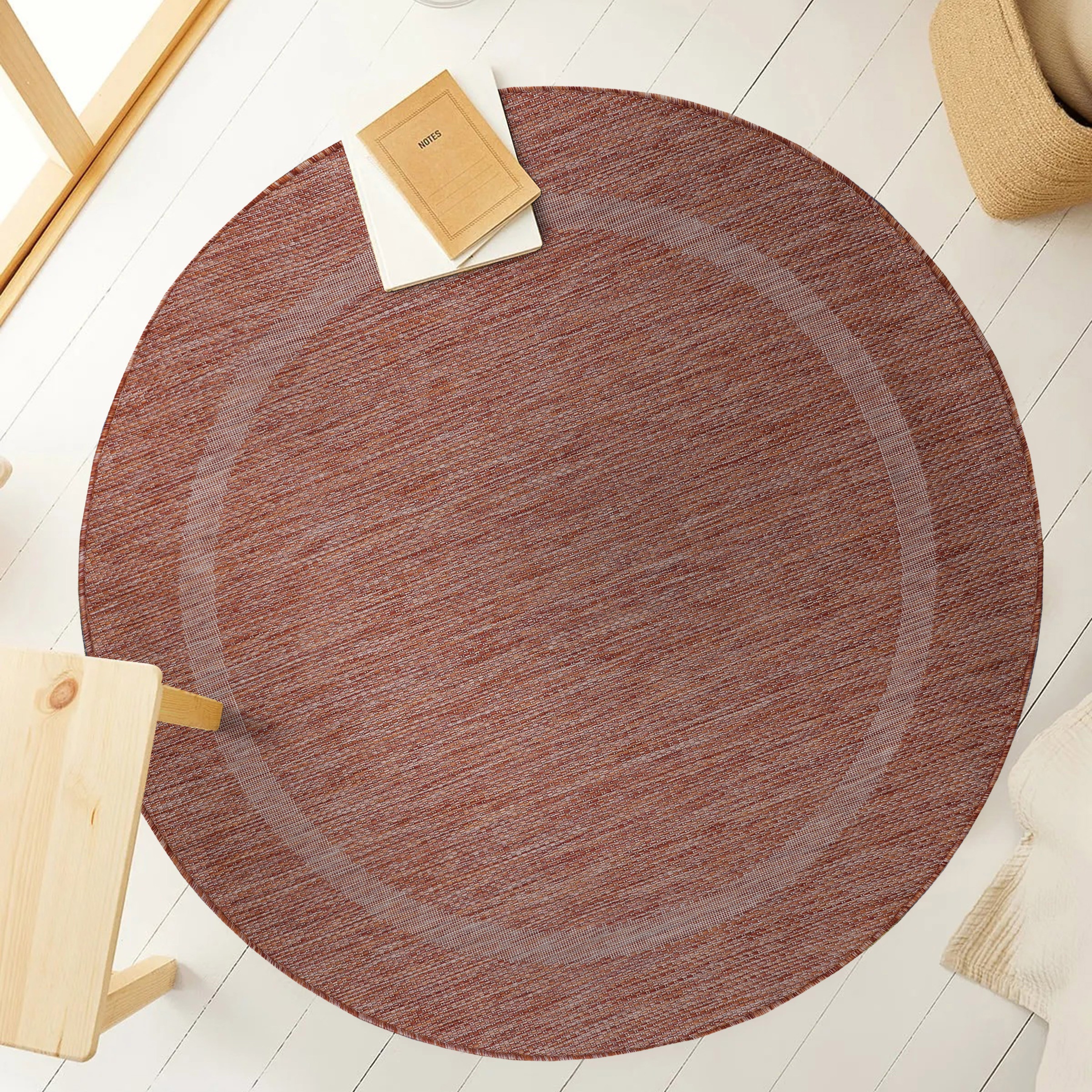 Ayyildiz Teppiche Outdoorteppich »RELAX 4311«, rund, 5 mm Höhe, pflegeleich günstig online kaufen