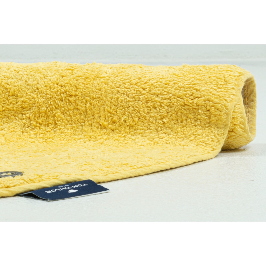 TOM TAILOR HOME Badematte »Bings Lemon«, Höhe 10 mm, fußbodenheizungsgeeignet