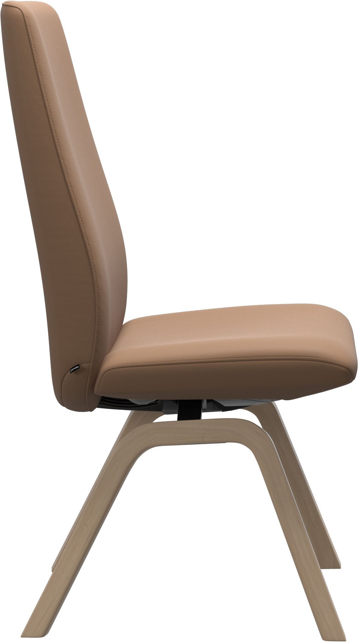 Stressless® Polsterstuhl »Laurel«, Leder BATICK, High Back, Größe L, mit schräggestellten Beinen in Eiche gekalkt