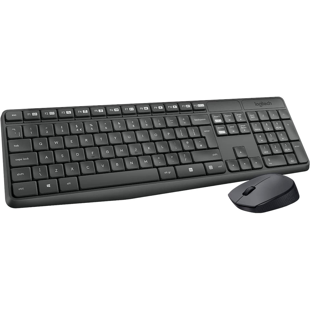 Logitech Tastatur »Wireless Combo MK235 - DE-Layout«