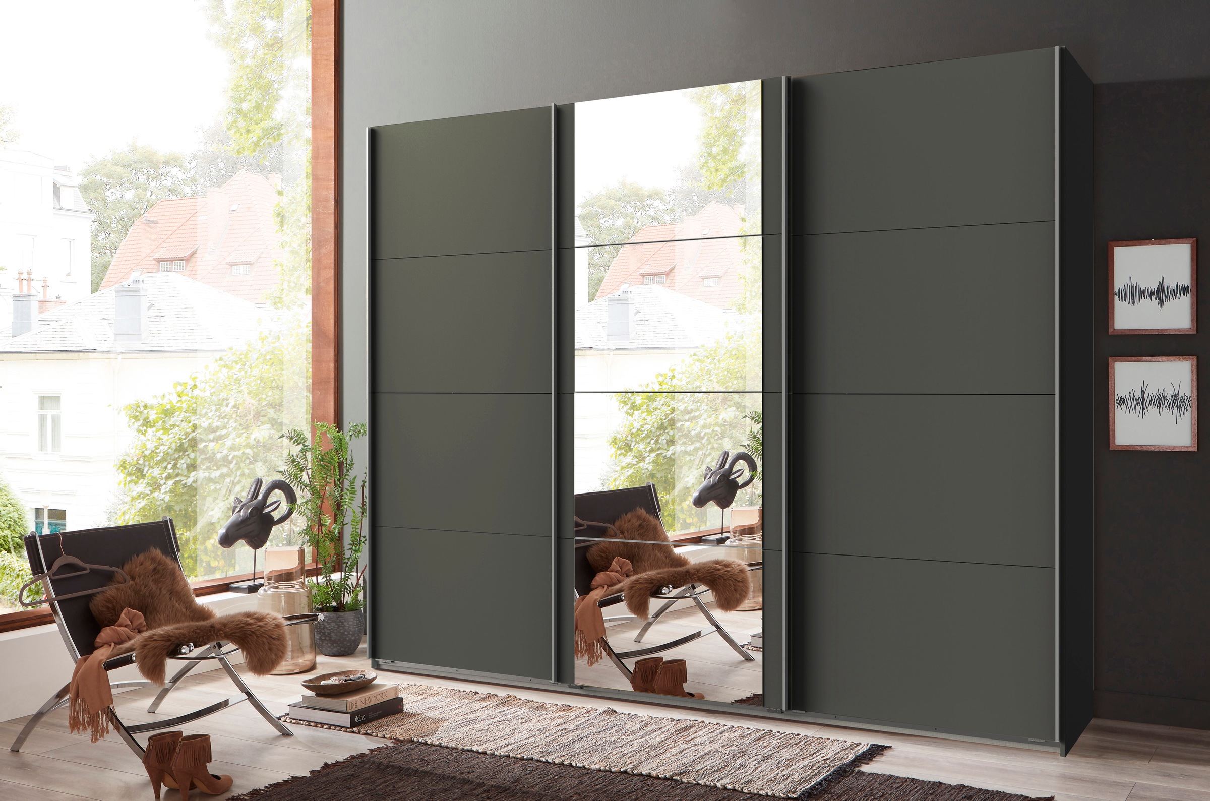 Wimex Schwebetürenschrank "Bern Schiebetürenschrank TOPSELLER" Schrank mit günstig online kaufen