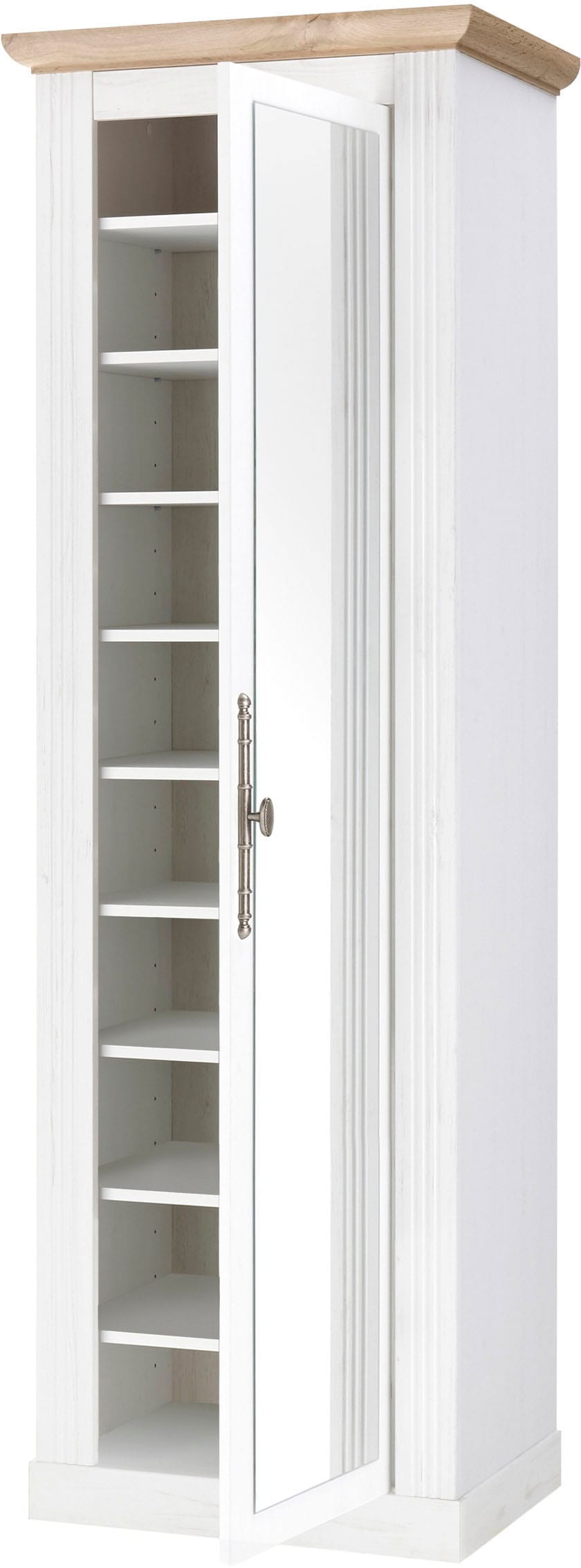 Home affaire Schuhschrank »WESTMINSTER TOPSELLER!«, (Höhe ca. 203 cm), im romantischen Landhausstil