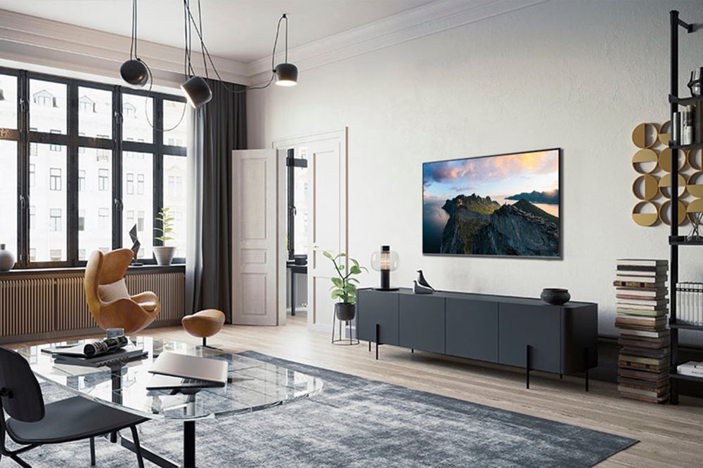 Samsung QLED-Fernseher »GQ55Q70DAT«, 138 cm/55 Zoll, 4K Ultra HD, Smart-TV