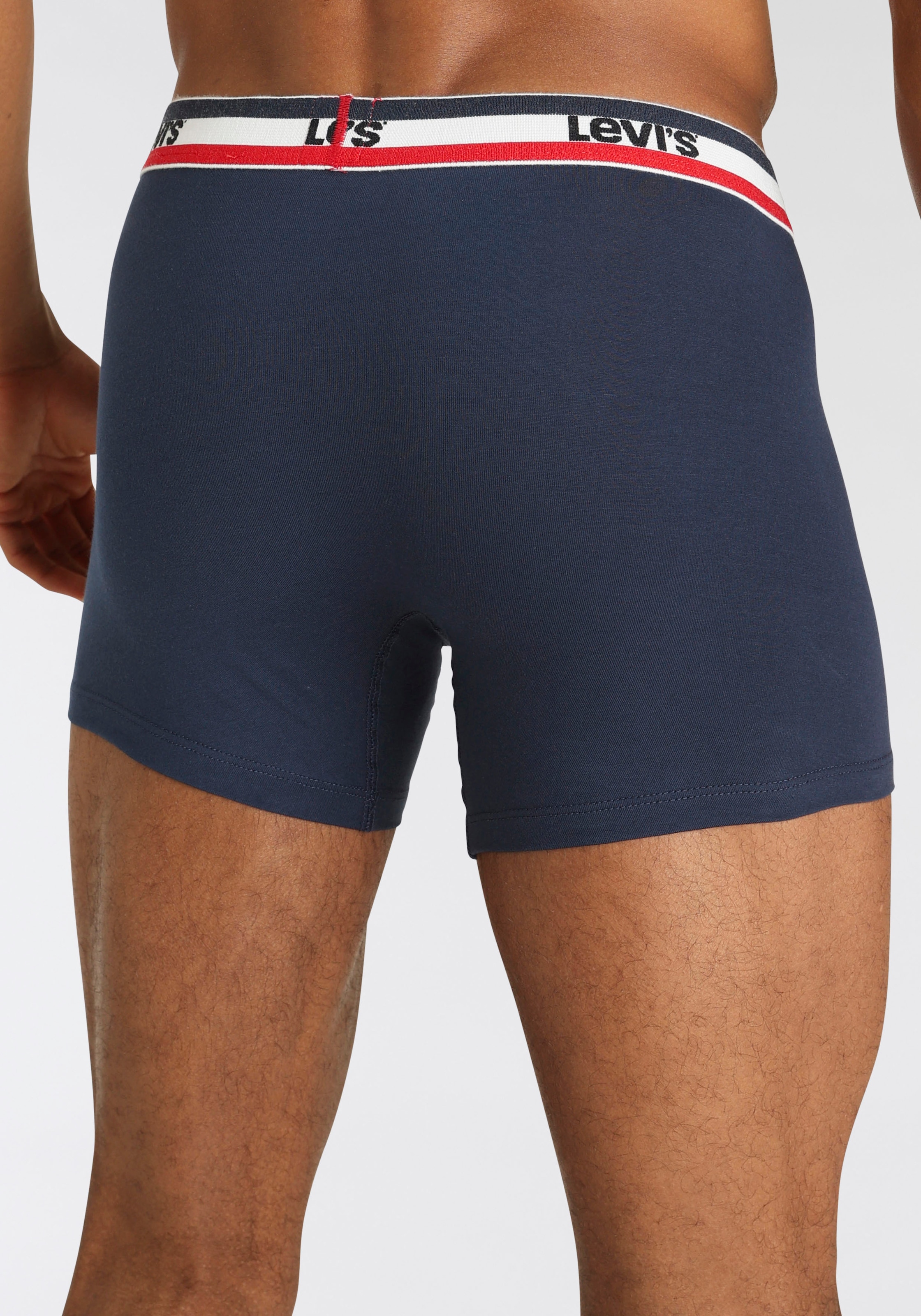 Levi's® Boxershorts »Men Sportswear Logo Boxer«, (Packung, 6er-Pack), mit Logo-Bund